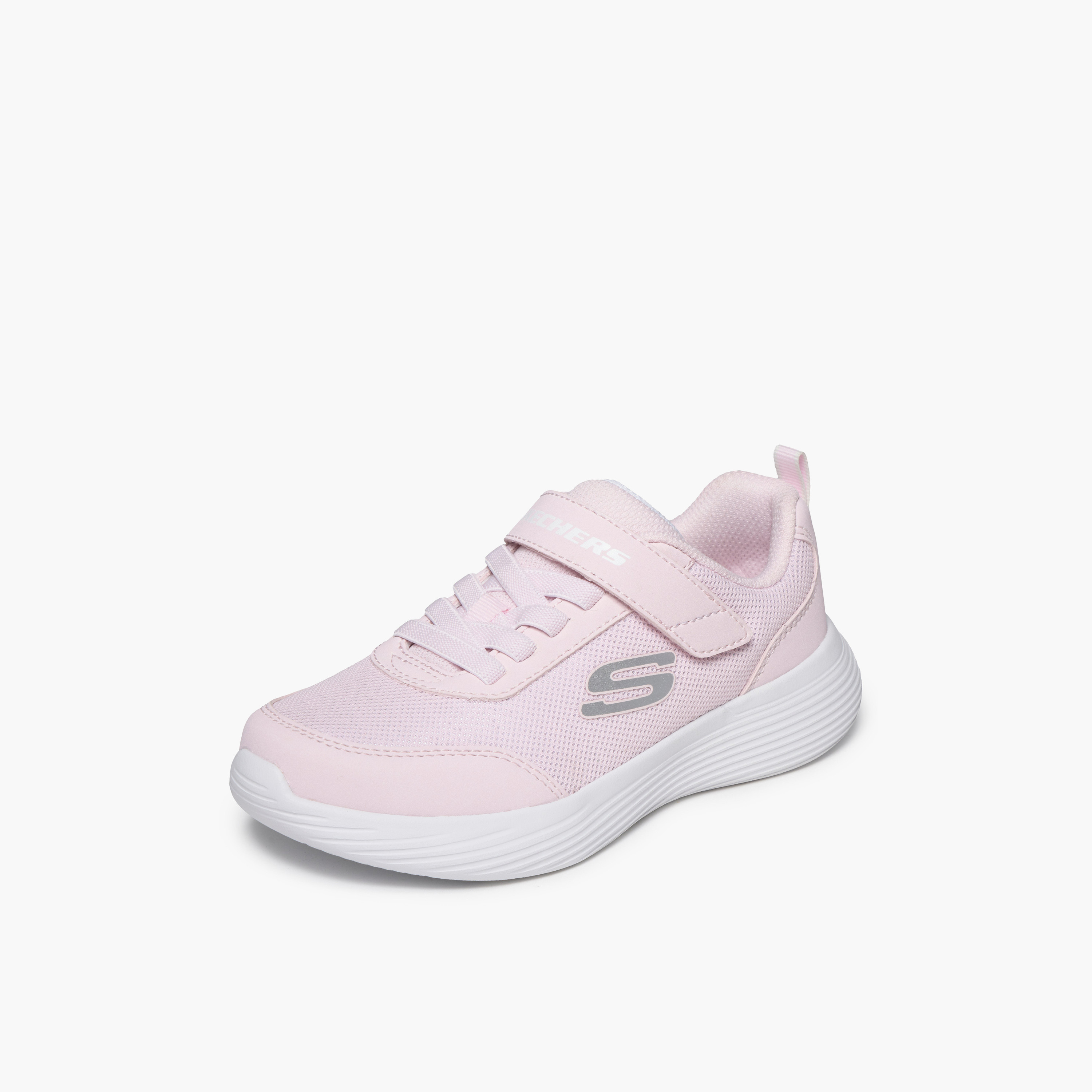 Skechers Girls GO RUN 400 V2 Hook & Loop Sneakers-sports-girls-shoes-image-4