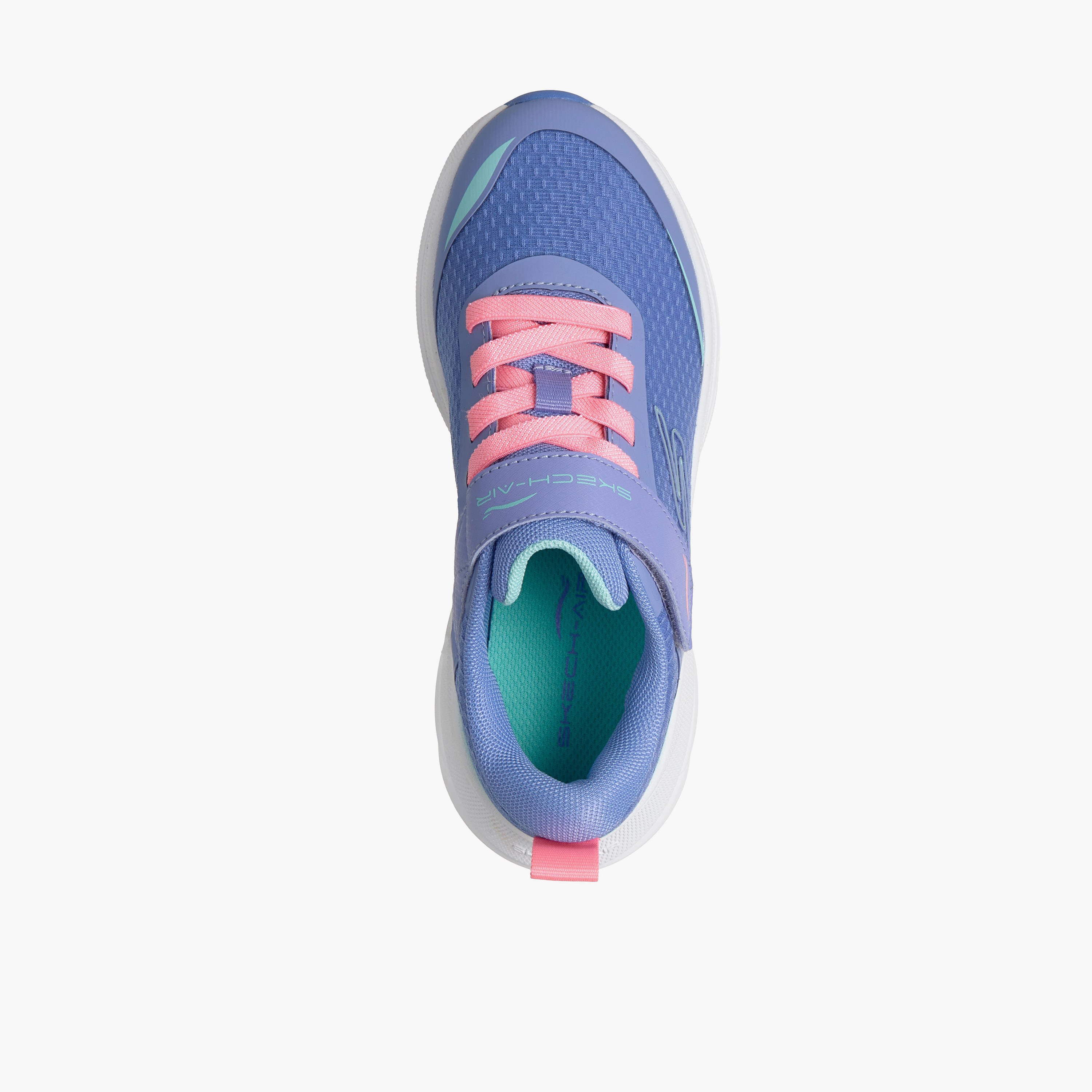 Skechers Girls Skech-Air Flight Hook & Loop Sneakers-girls-shoes-sports-image-2