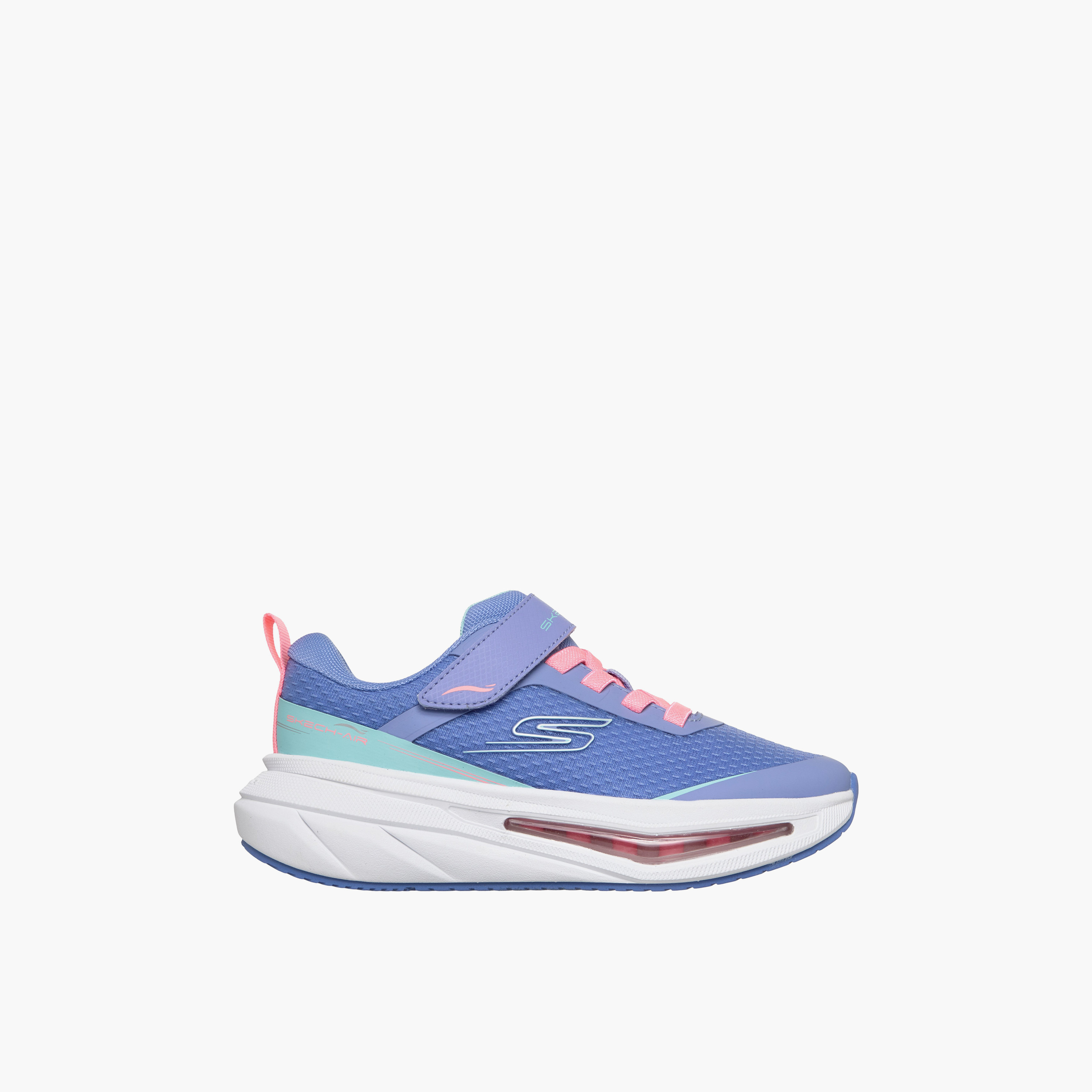 Skechers Girls Skech-Air Flight Hook & Loop Sneakers-girls-shoes-sports-image-3