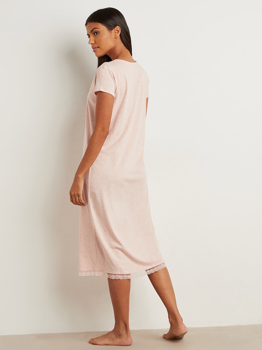 فستان نوم بتفاصيل دانتيل من ستايلي-women-clothing-nightwear-nighties-image-4