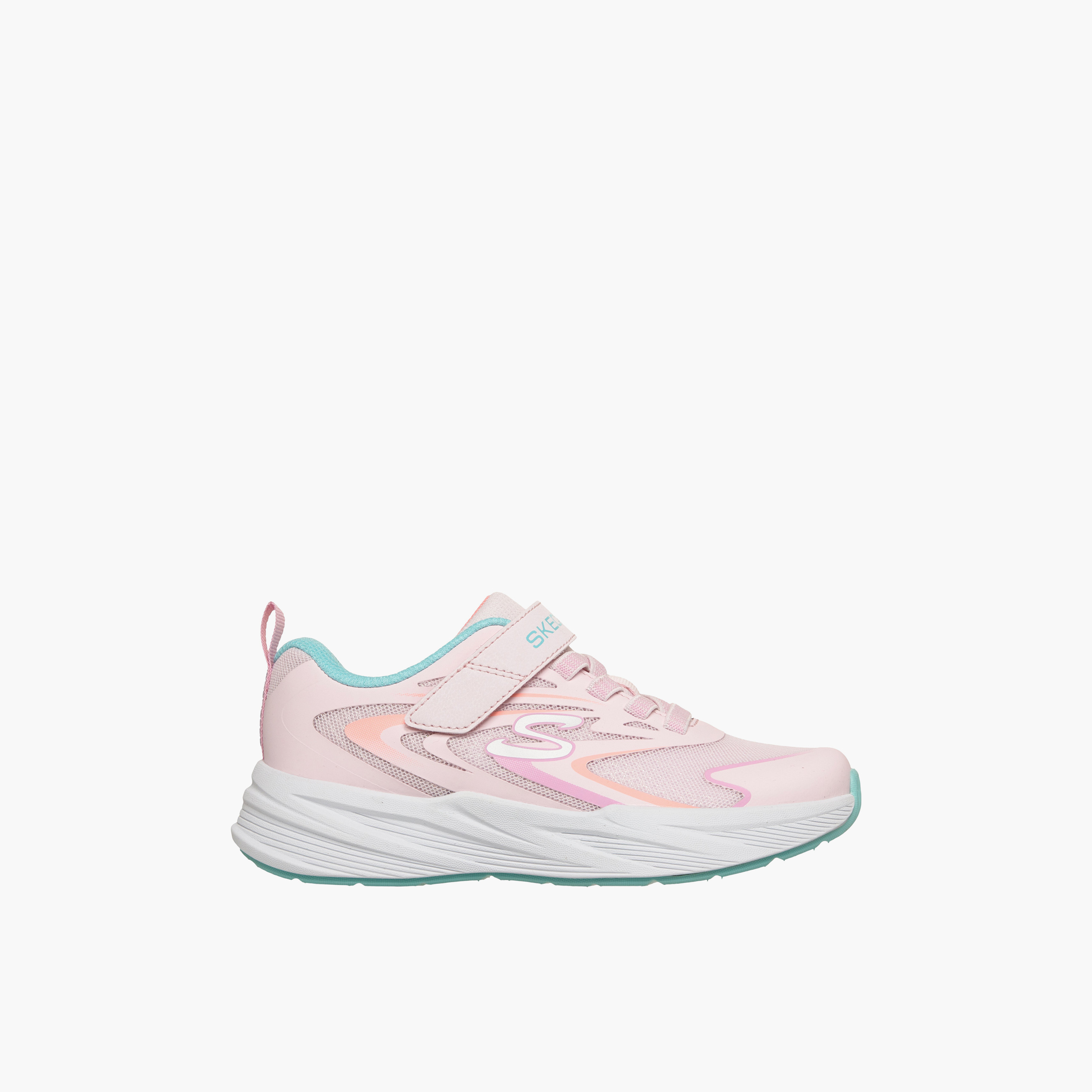 Skechers Girls MICROSPEC TREAD Hook & Loop Sneakers - 303882L-LPMT-CP-girls-shoes-sneakers-image-3