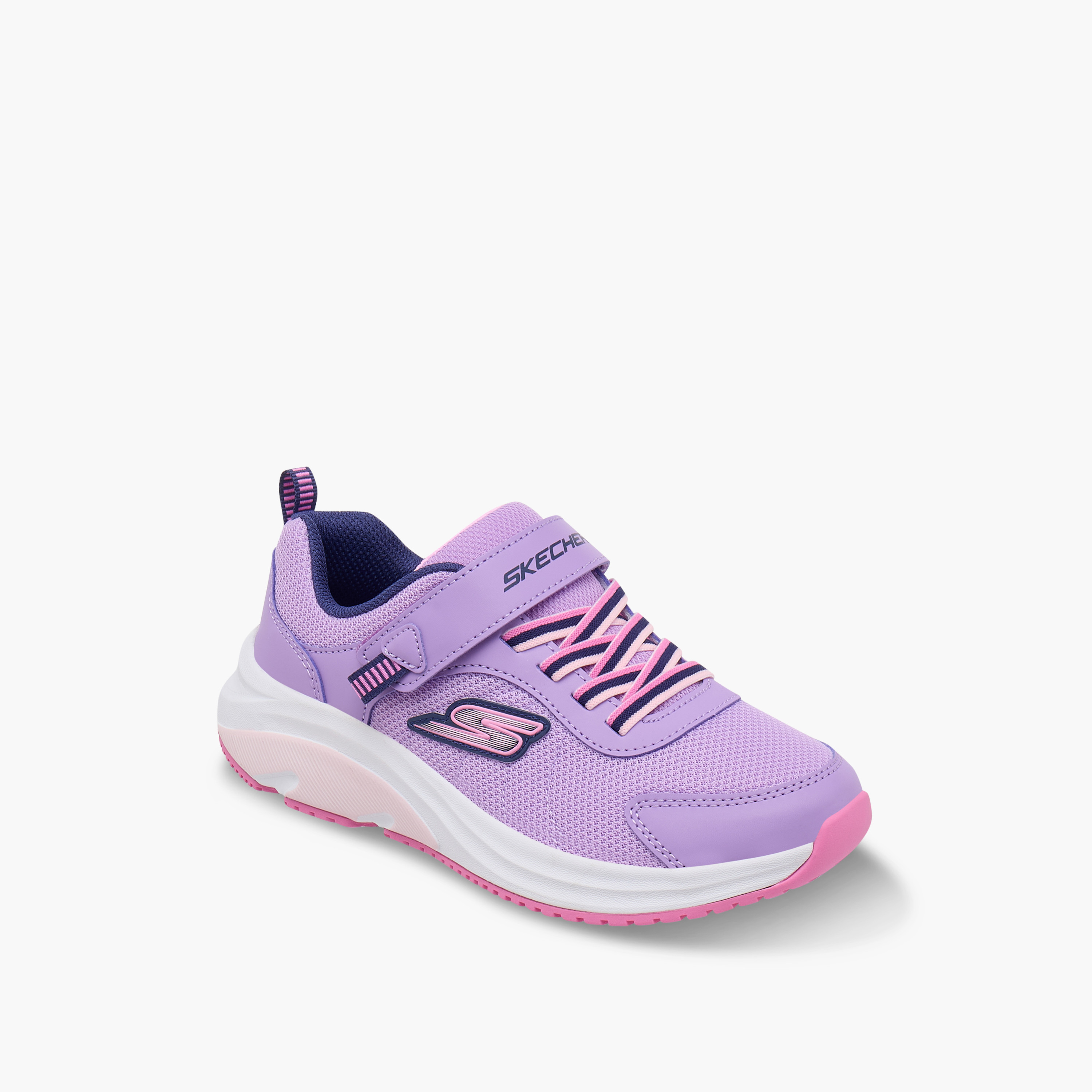 Skechers Girls ELITE SPORT TEMPO Hook & Loop Sneakers 303888L | OE-girls-shoes-sneakers-image-2