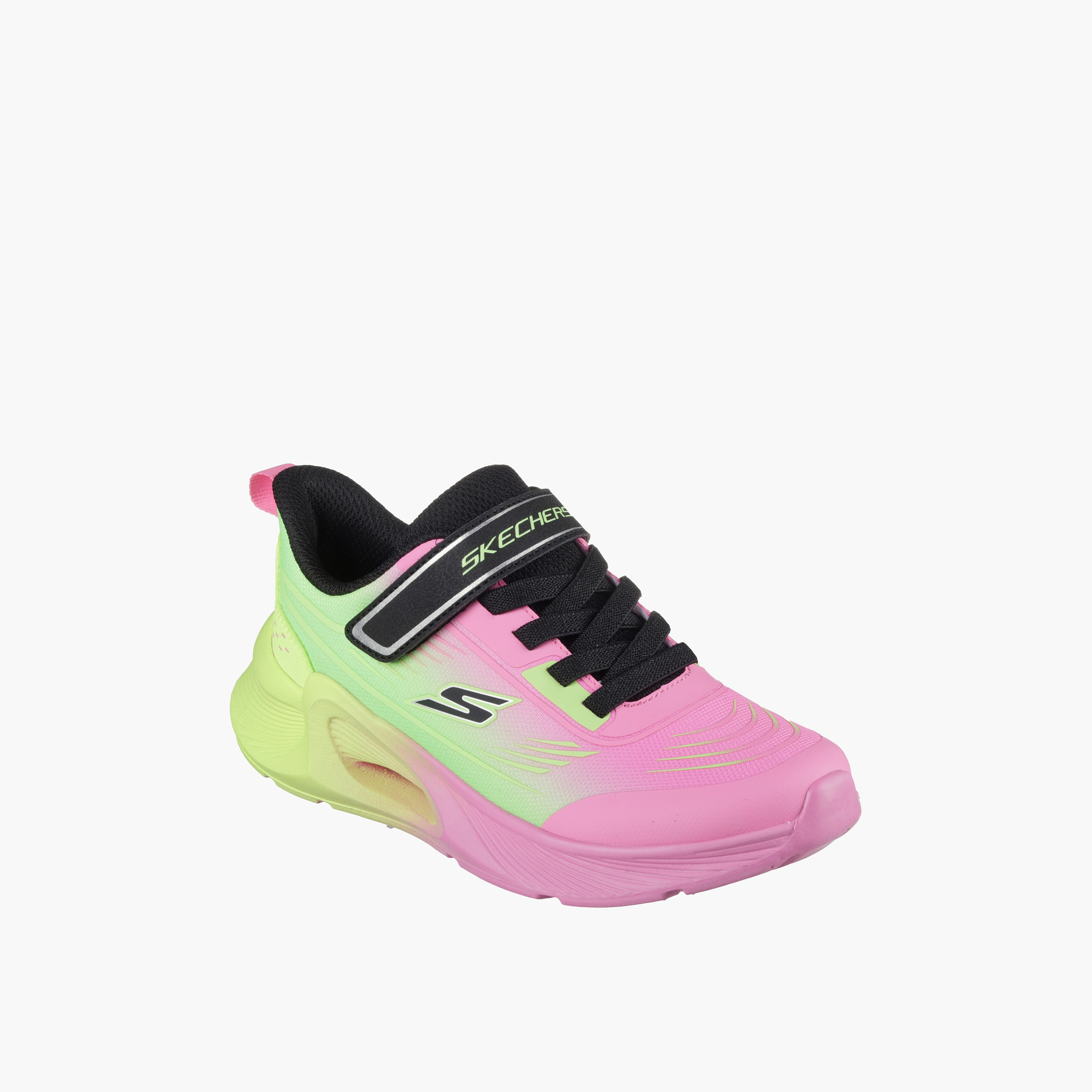 Skechers Girls Hook & Loop Sports Shoes-girls-shoes-sports-image-1