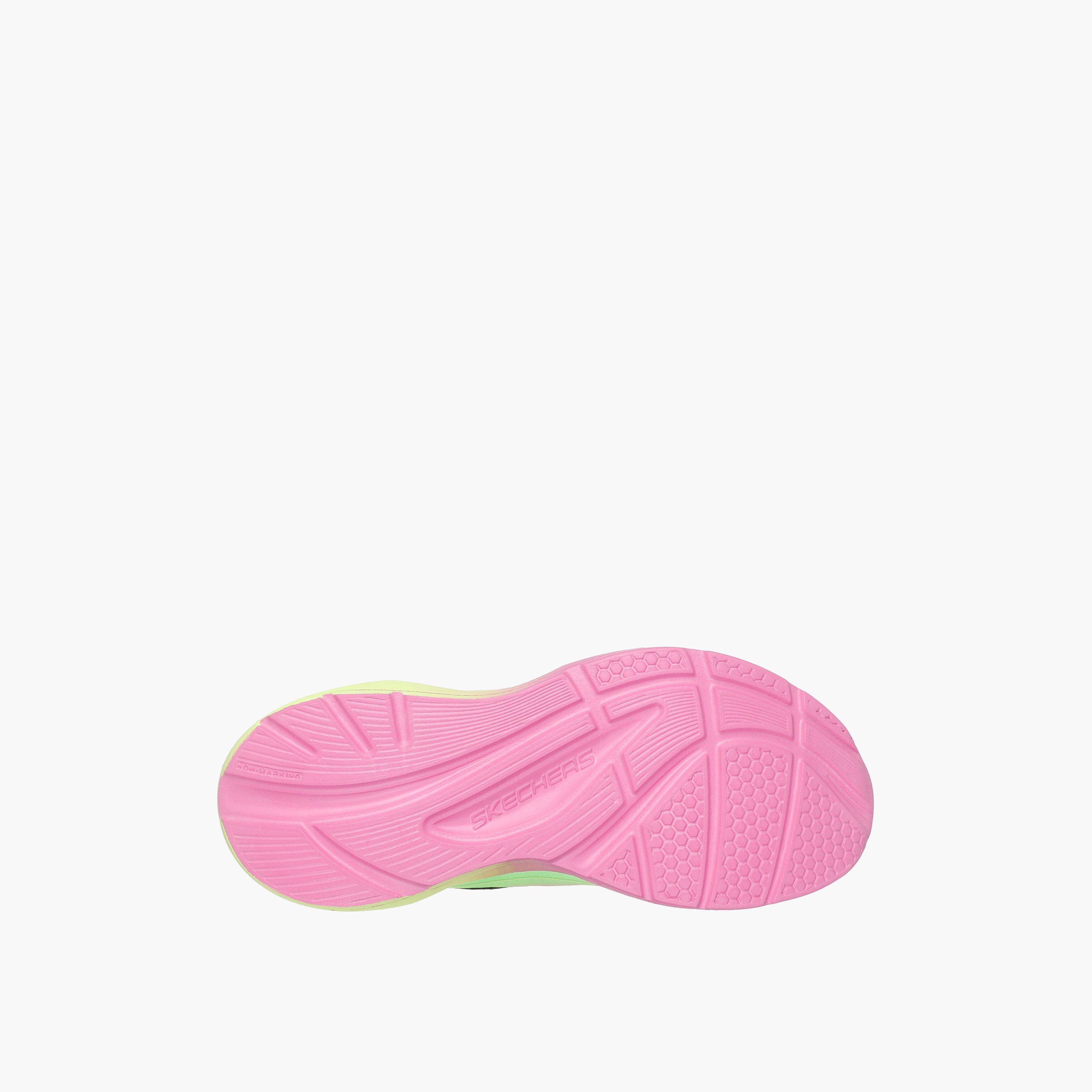 Skechers Girls Hook & Loop Sports Shoes-girls-shoes-sports-image-4