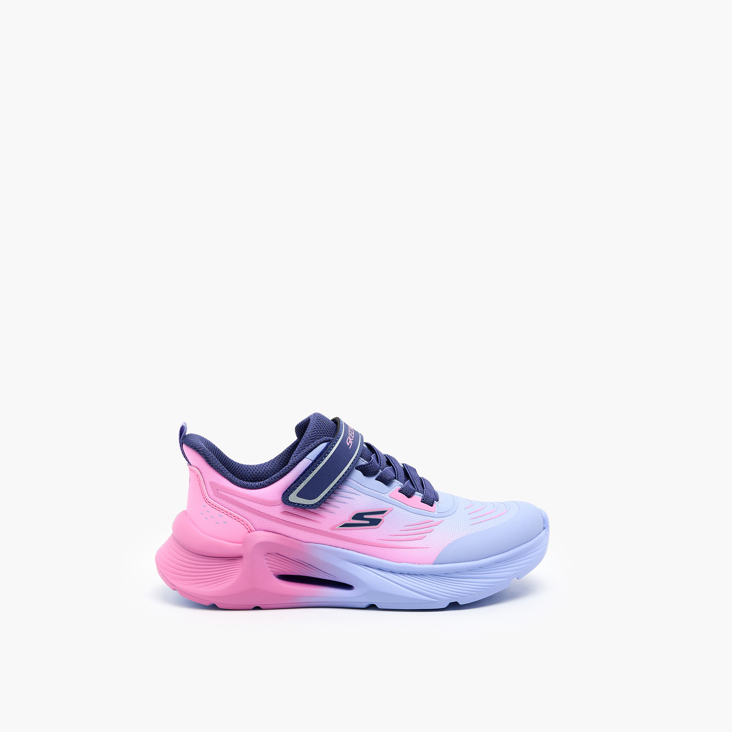 حذاء جري تايد تك بشريط لاصق للبنات من سكتشرز -girls-shoes-sports-image-3