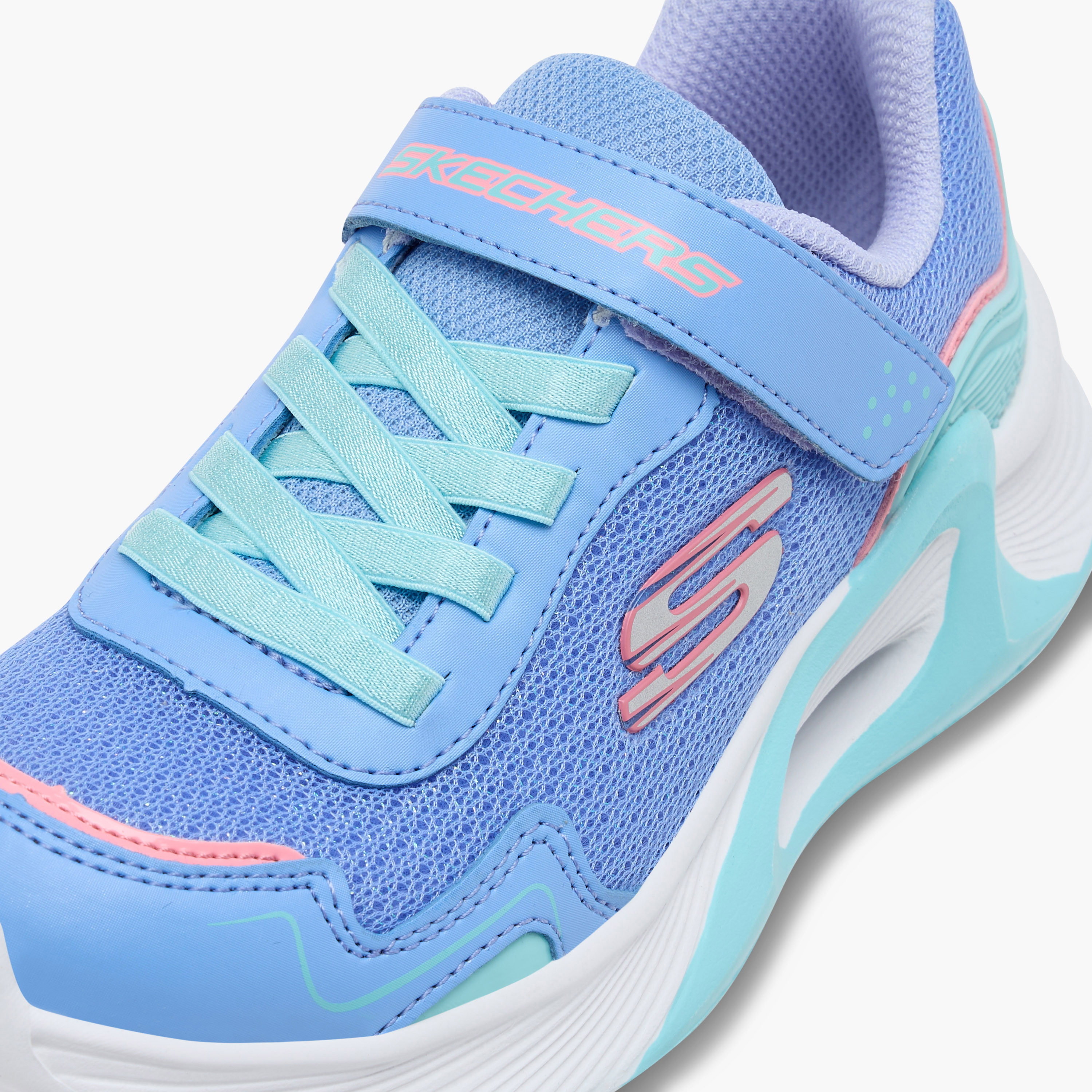 Skechers Girls TIDE TECH Hook & Loop Sneakers 303894L | OE-girls-shoes-sneakers-image-9