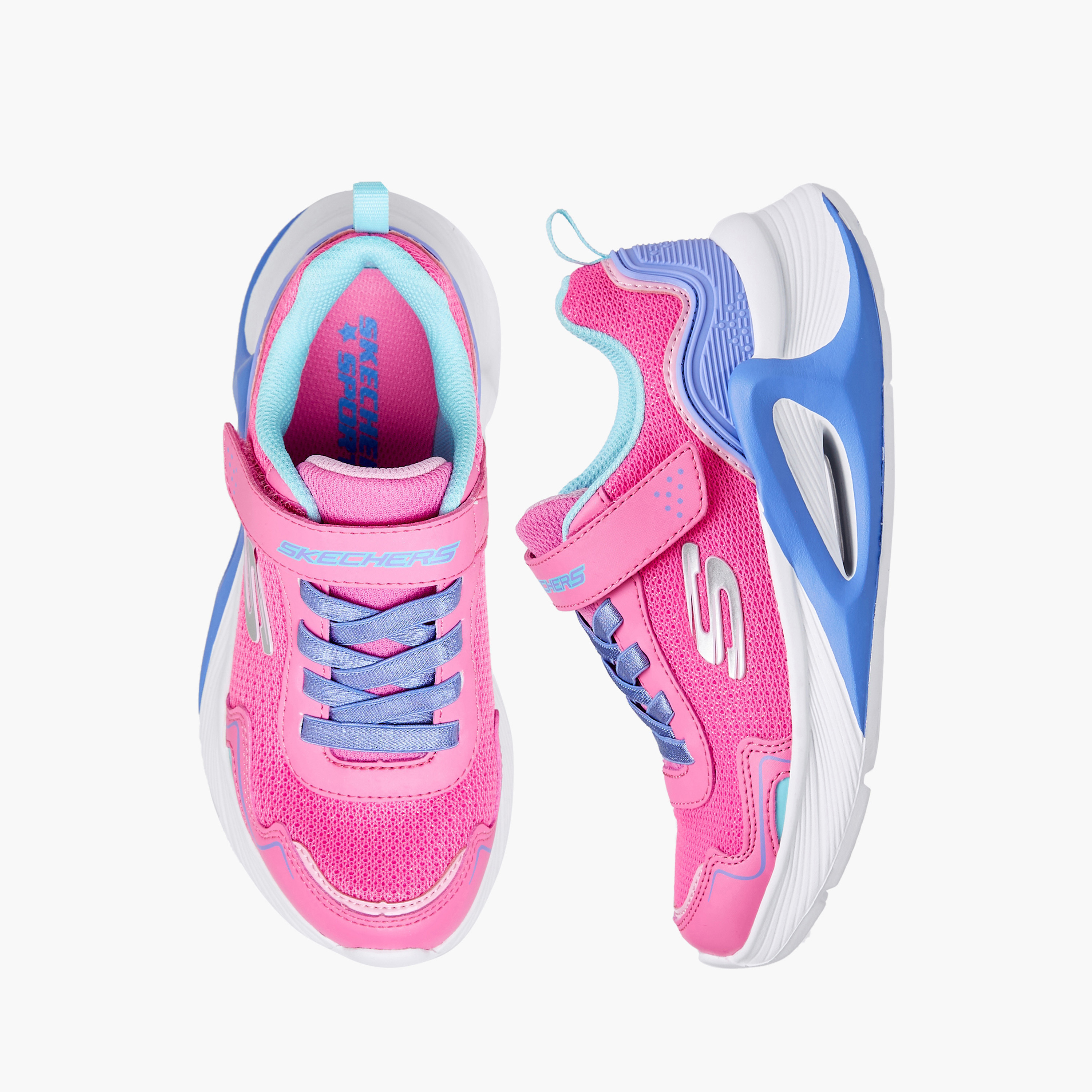 Skechers Girls TIDE TECH Hook & Loop Sneakers 303894L | OE-girls-shoes-sneakers-image-1