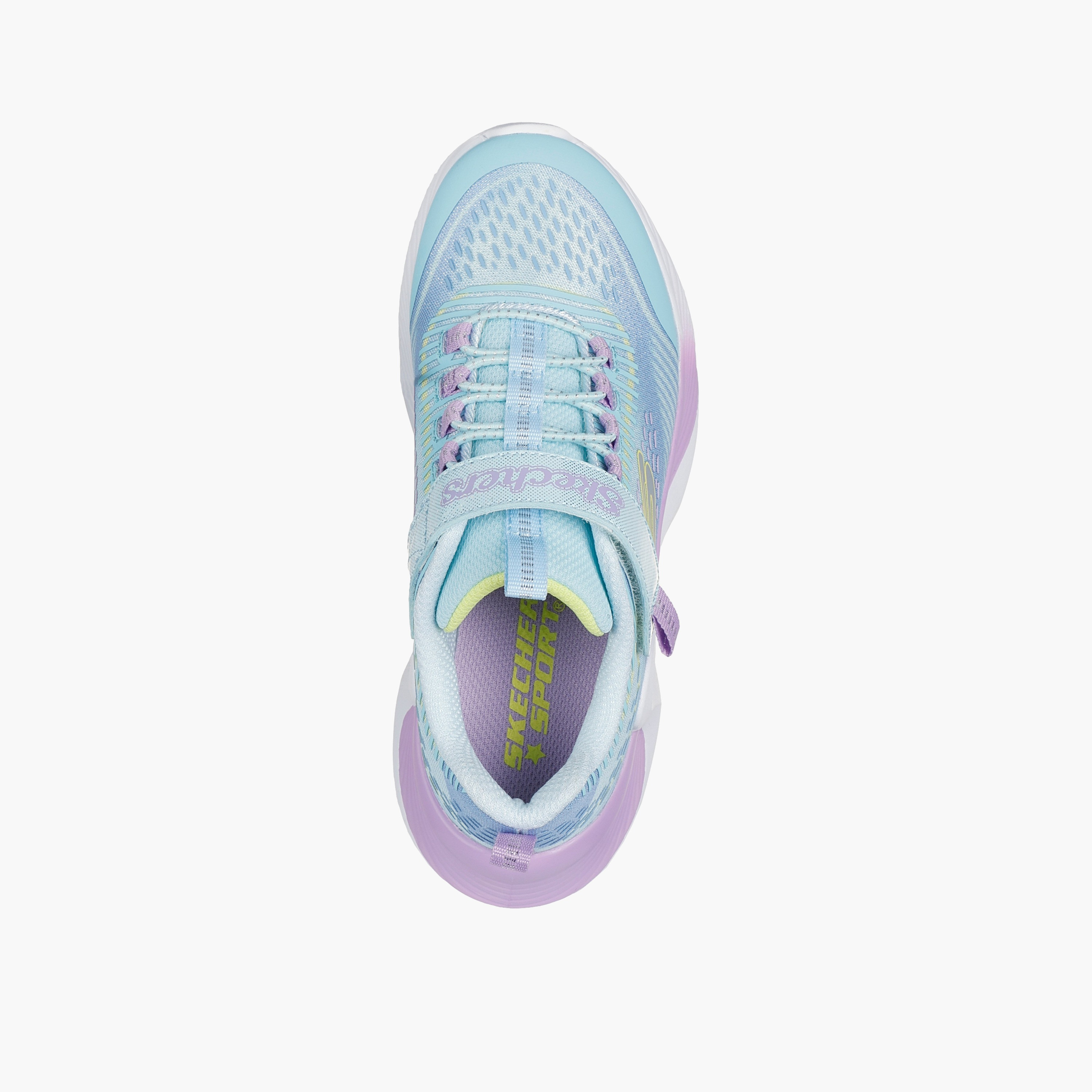Skechers Girls Hook & Loop Sports Shoes-girls-shoes-sneakers-image-2