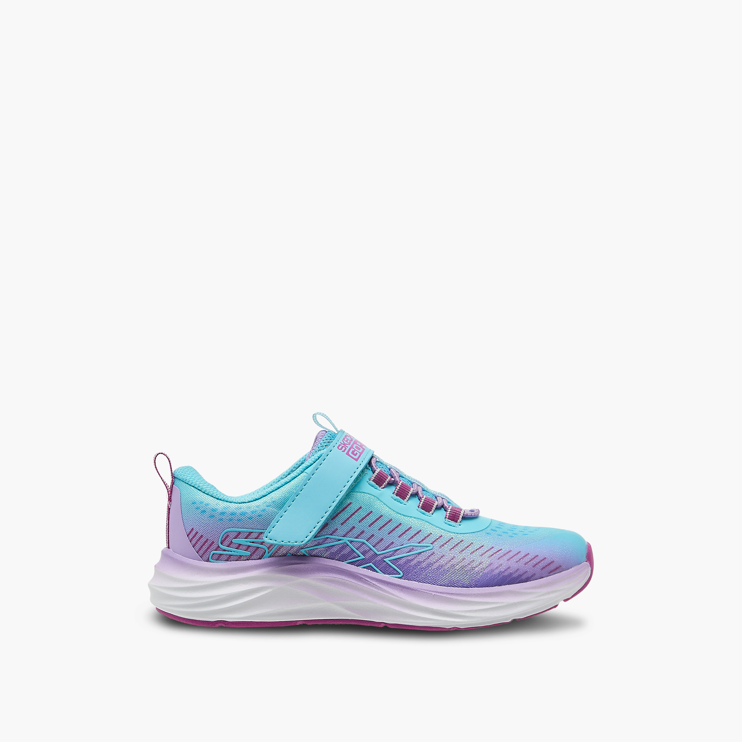 Skechers Girls GO-RUN ACCELERATE Hook & Loop Running Shoes-girls-shoes-sports-image-3