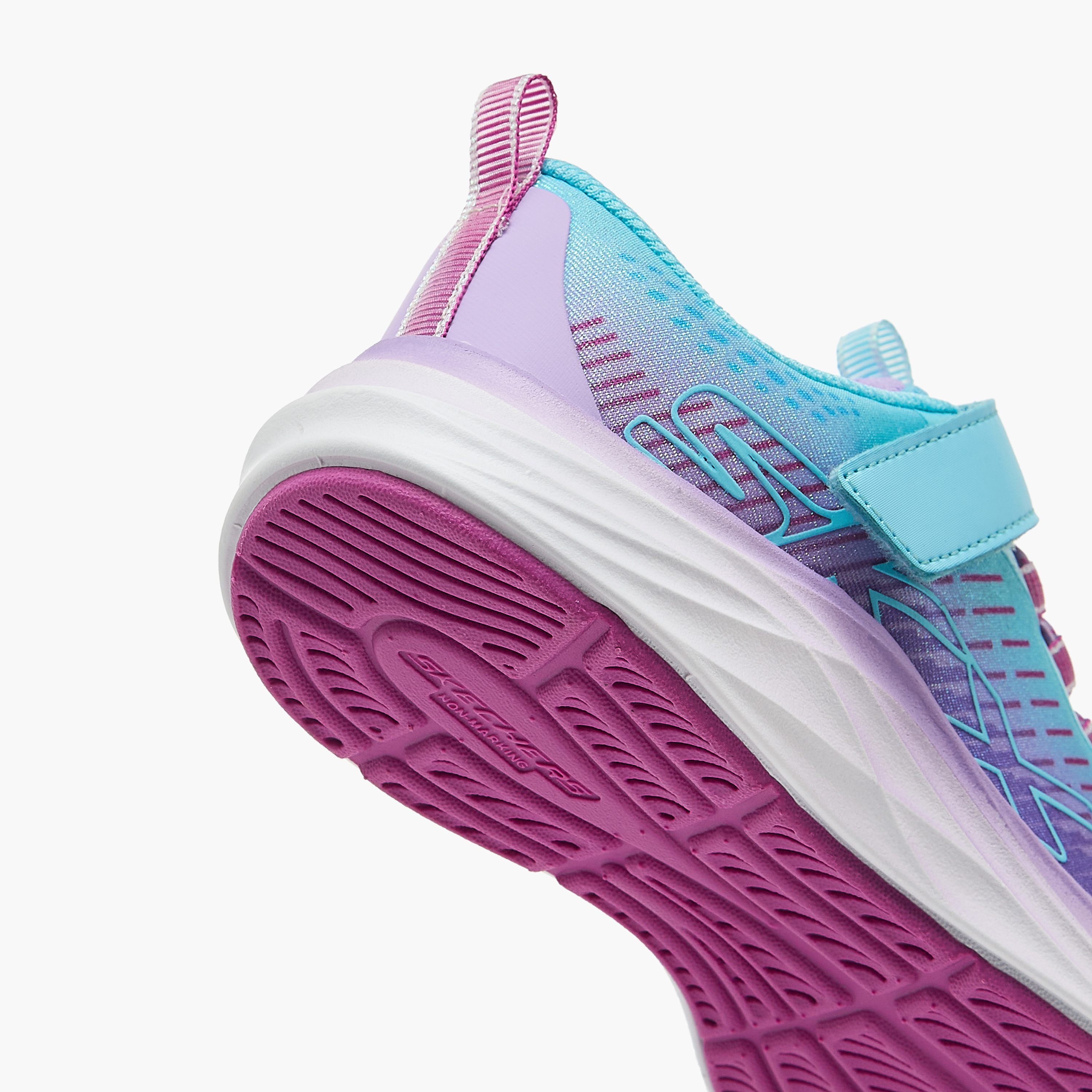 Skechers Girls GO-RUN ACCELERATE Hook & Loop Running Shoes-girls-shoes-sports-image-5