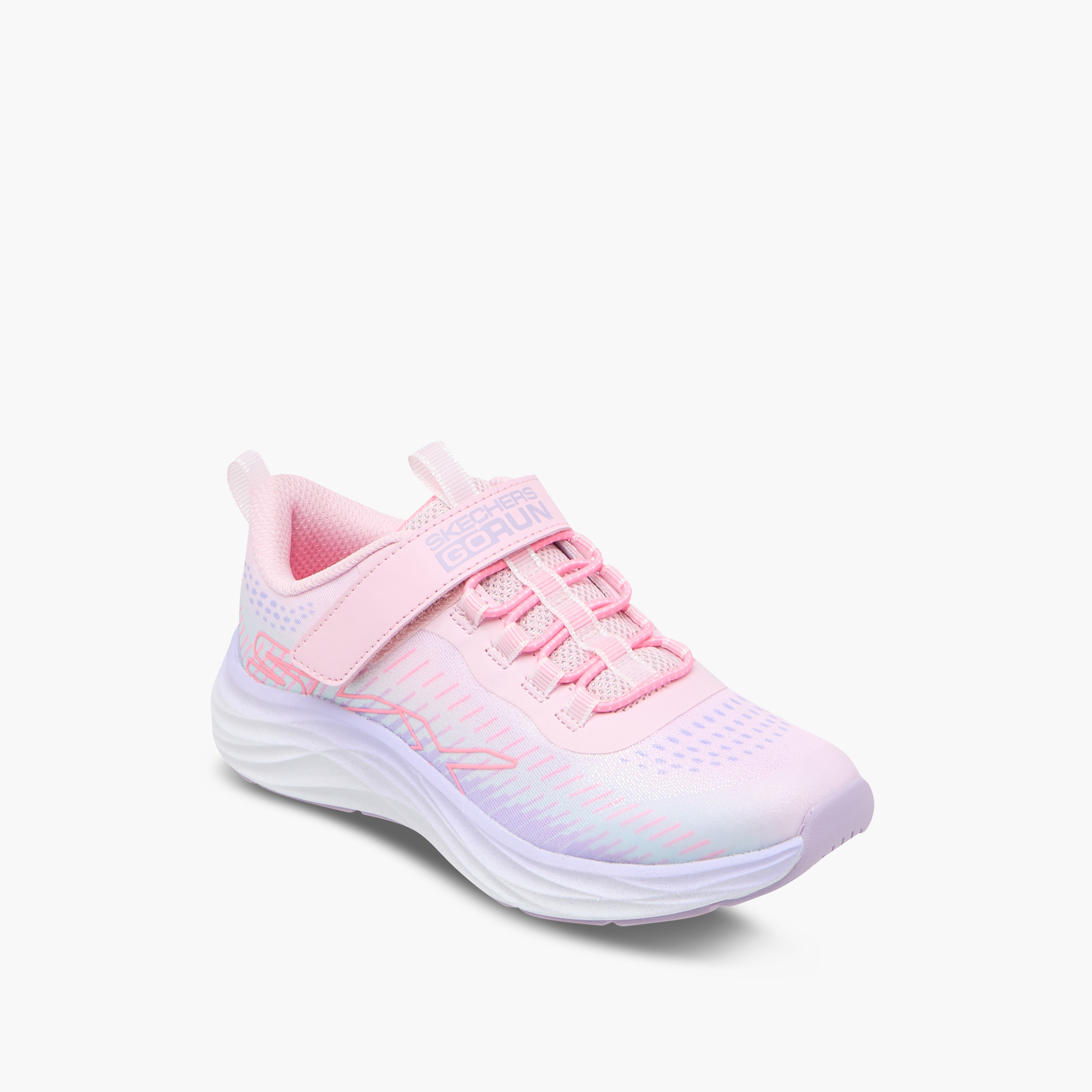حذاء جري جو-رن أكسيليريت بشريط لاصق للبنات من سكتشرز-girls-shoes-sports-image-2