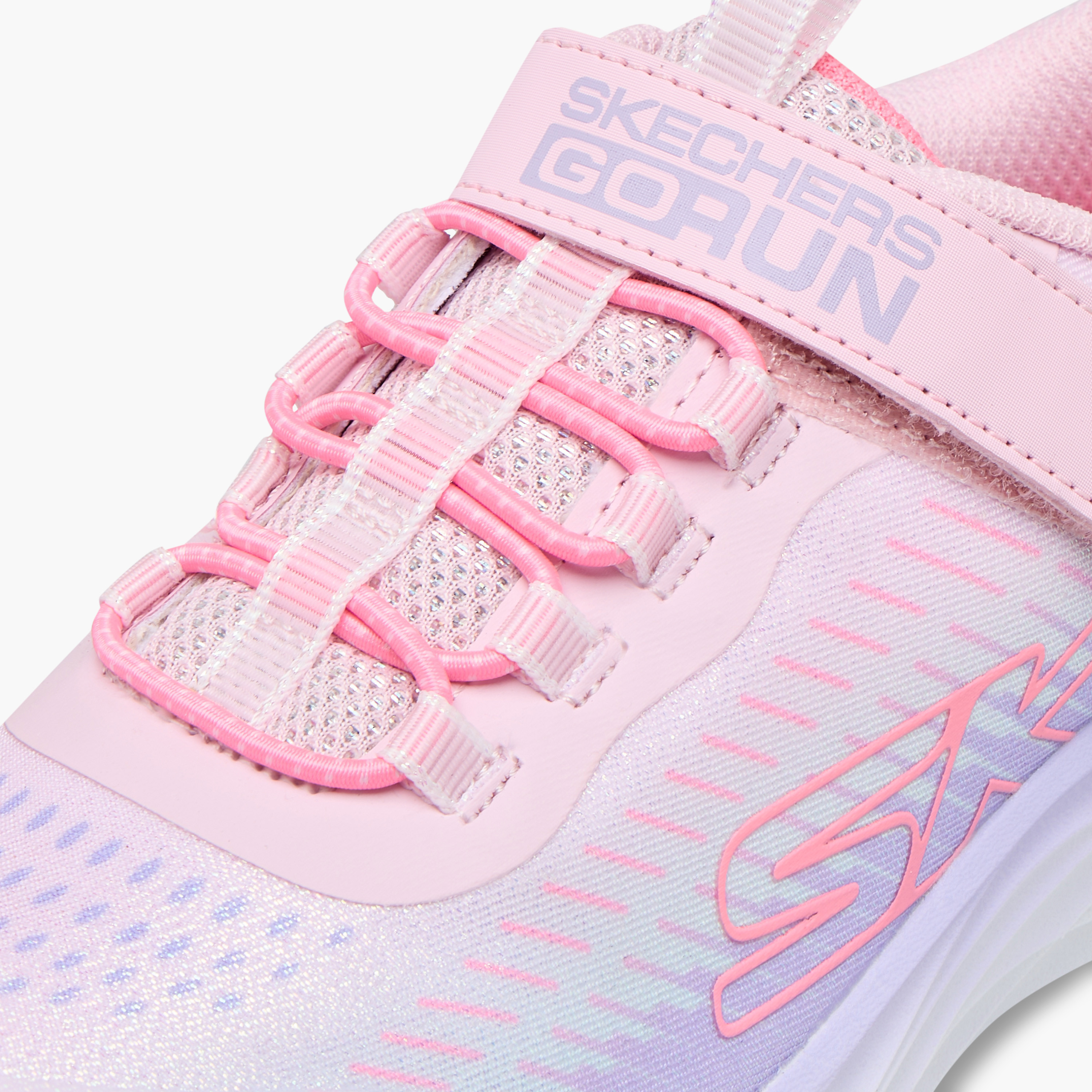 حذاء جري جو-رن أكسيليريت بشريط لاصق للبنات من سكتشرز-girls-shoes-sports-image-4