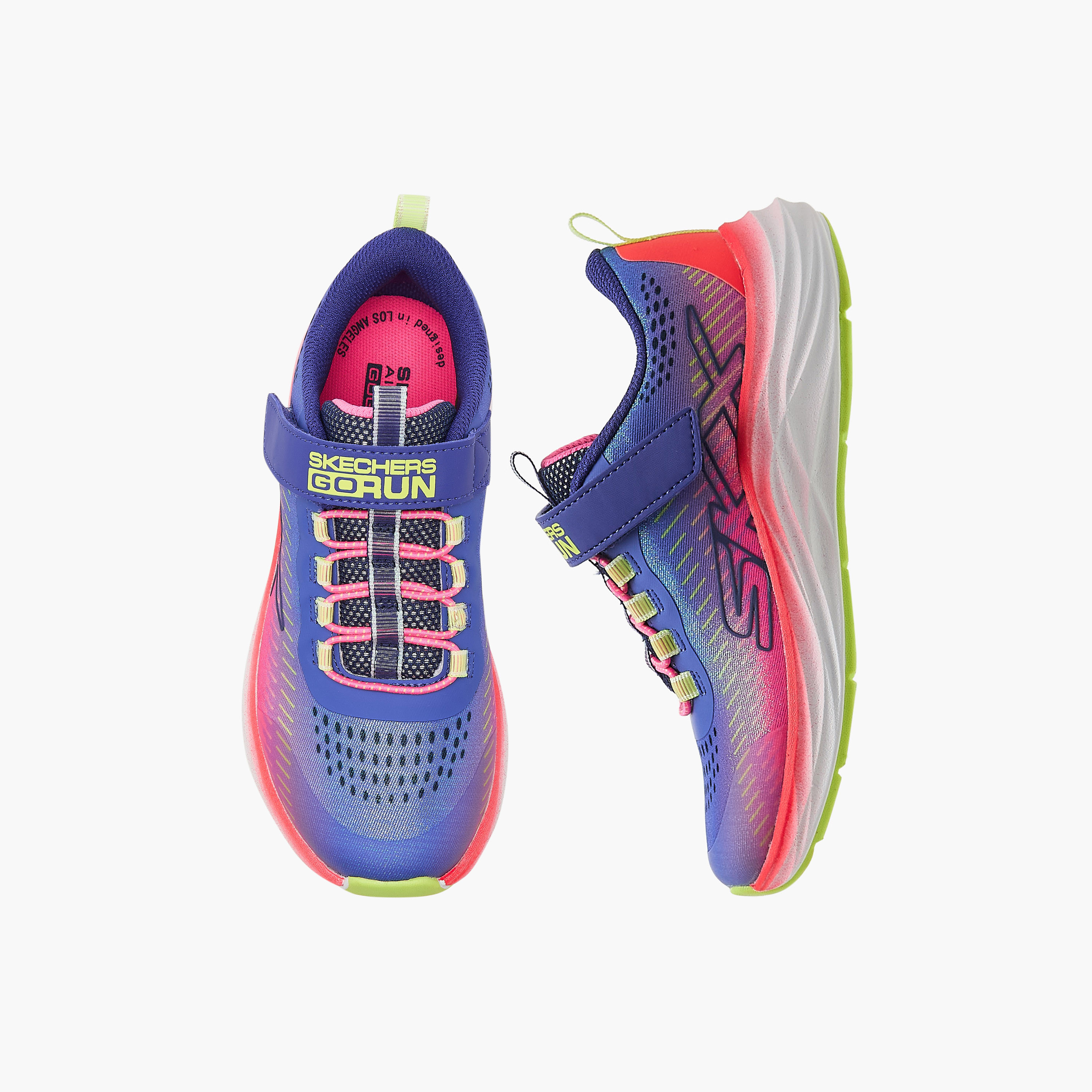 حذاء جري جو-رن أكسيليريت بشريط لاصق للبنات من سكتشرز-girls-shoes-sports-image-6