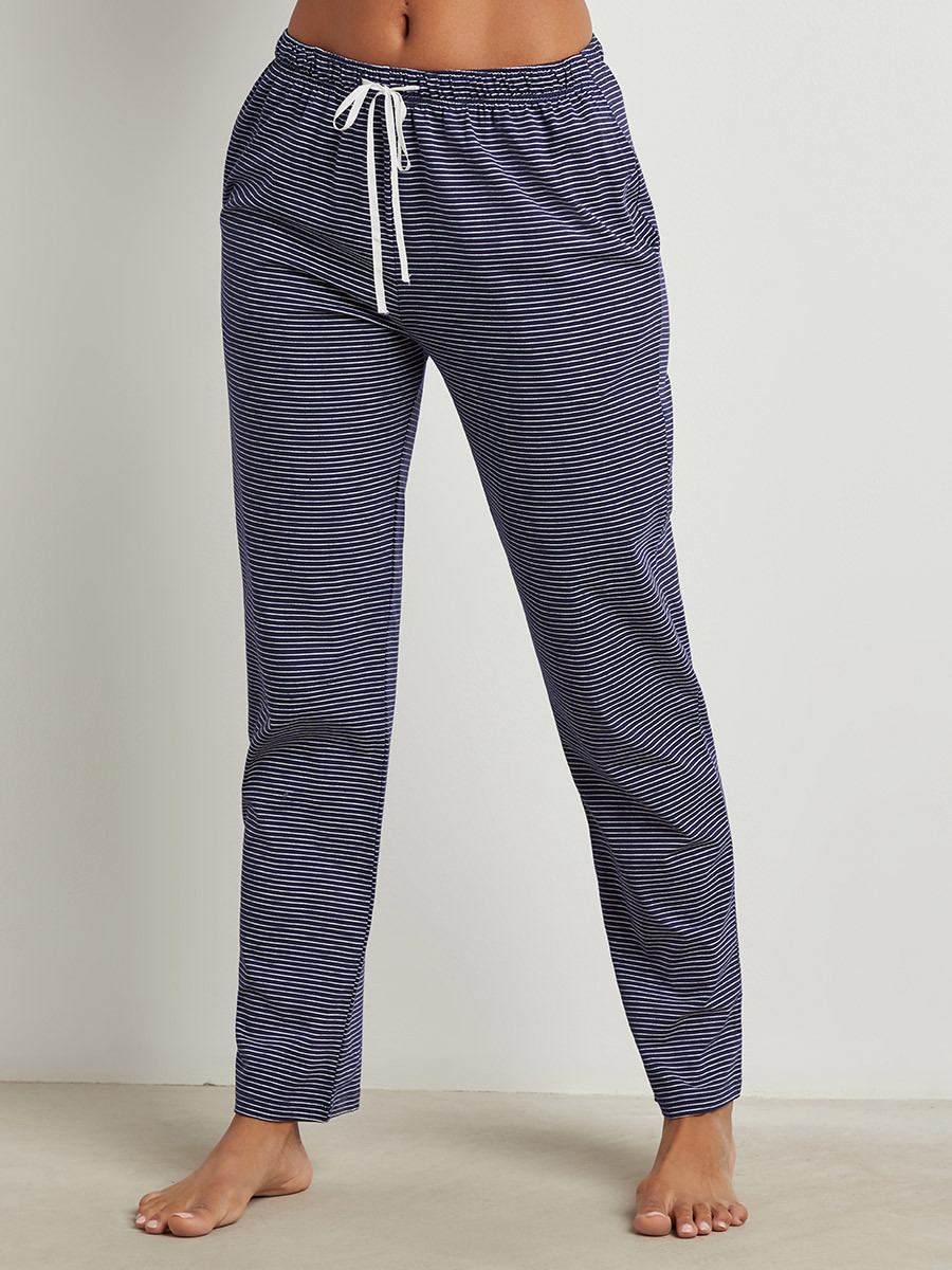 مجموعة من تيشيرت مطبوع وبنطلون بيجاما من ستايلي-women-clothing-nightwear-pyjamas-bottoms-image-6