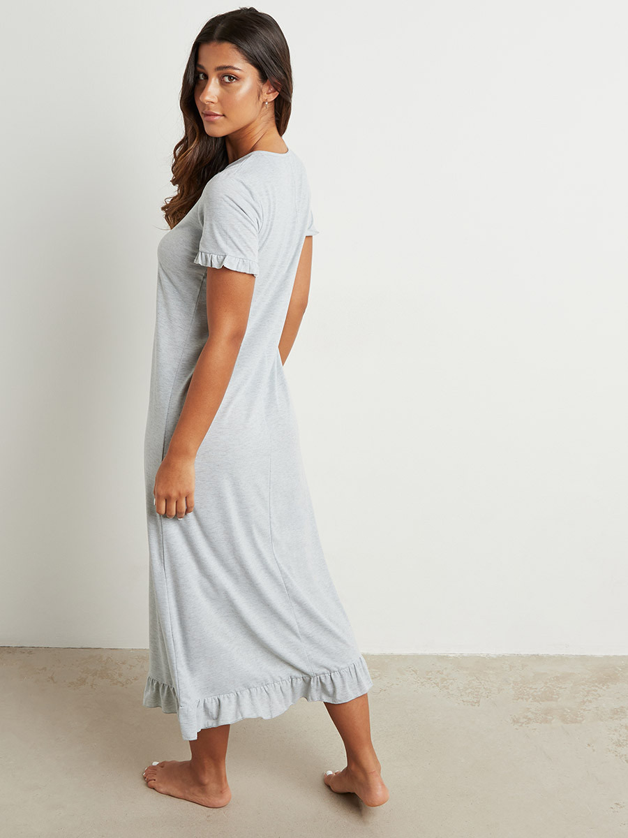فستان نوم بتصميم تيشيرت من ستايلي-women-clothing-nightwear-nighties-image-3