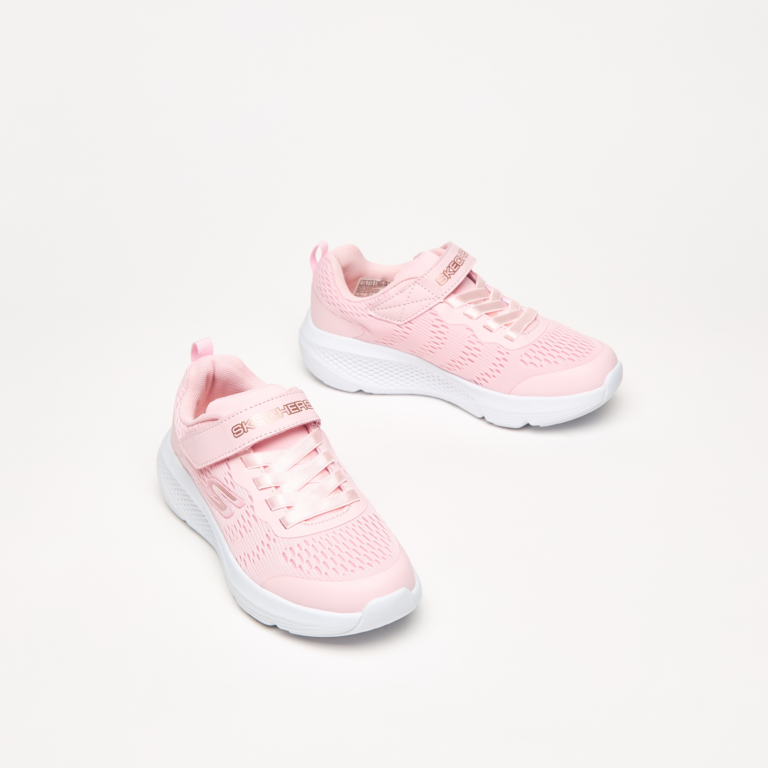 Skechers Go Run Elevate Girls Air Cooled Goga Mat Shoes 303912L-girls-shoes-sneakers-image-1