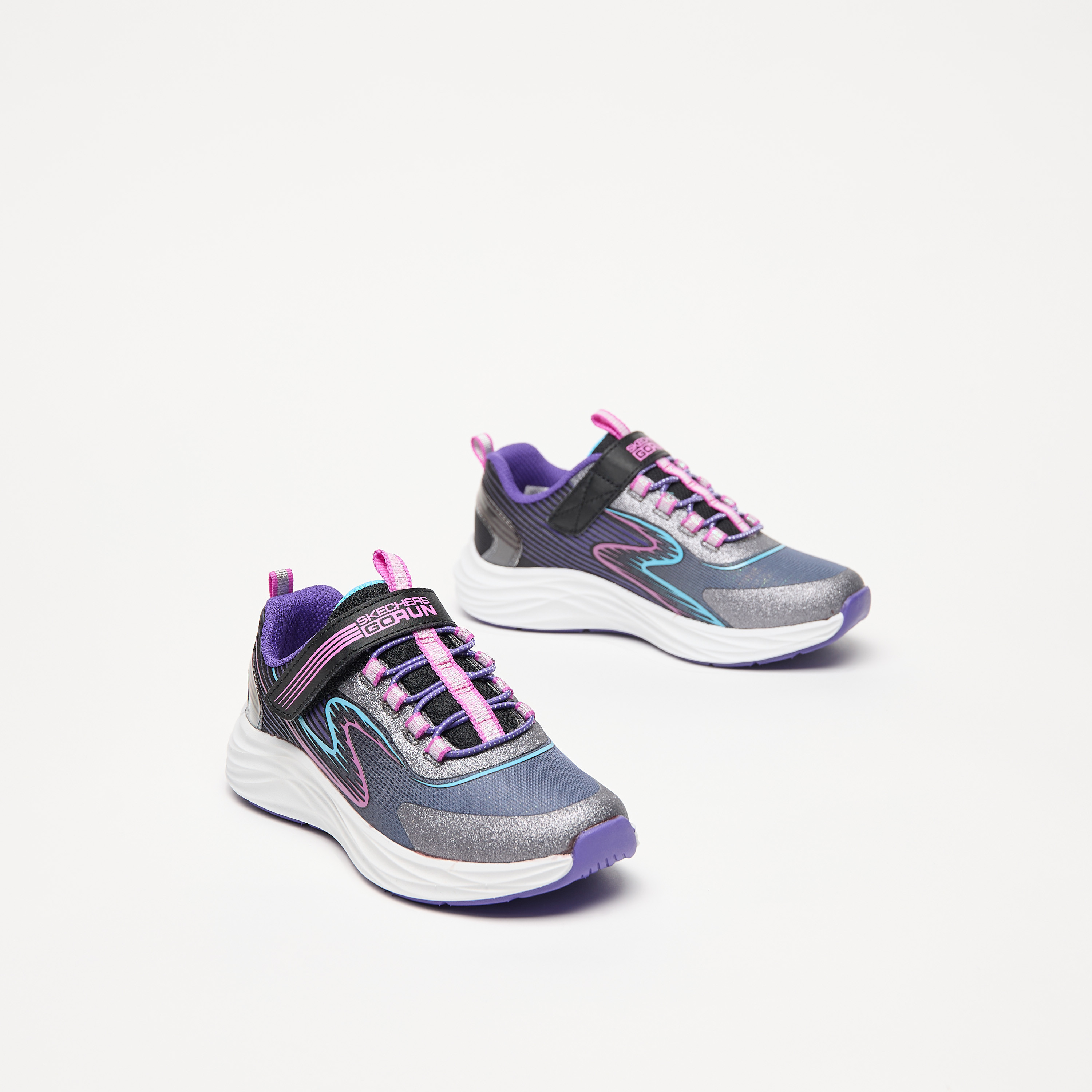 حذاء جري جو-رن أكسيليريت بشريط لاصق للبنات من سكتشرز-girls-shoes-sneakers-image-17