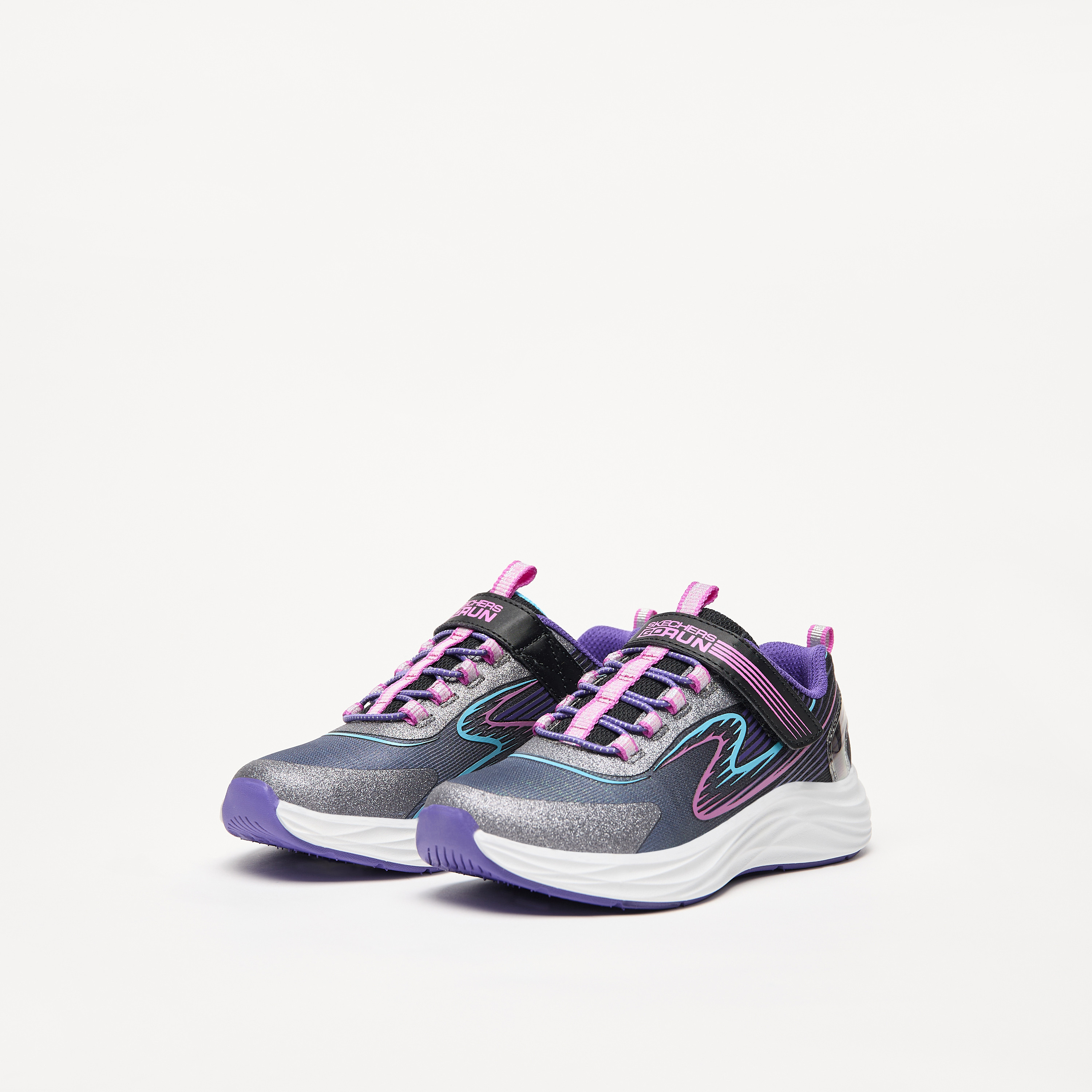 حذاء جري جو-رن أكسيليريت بشريط لاصق للبنات من سكتشرز-girls-shoes-sneakers-image-18