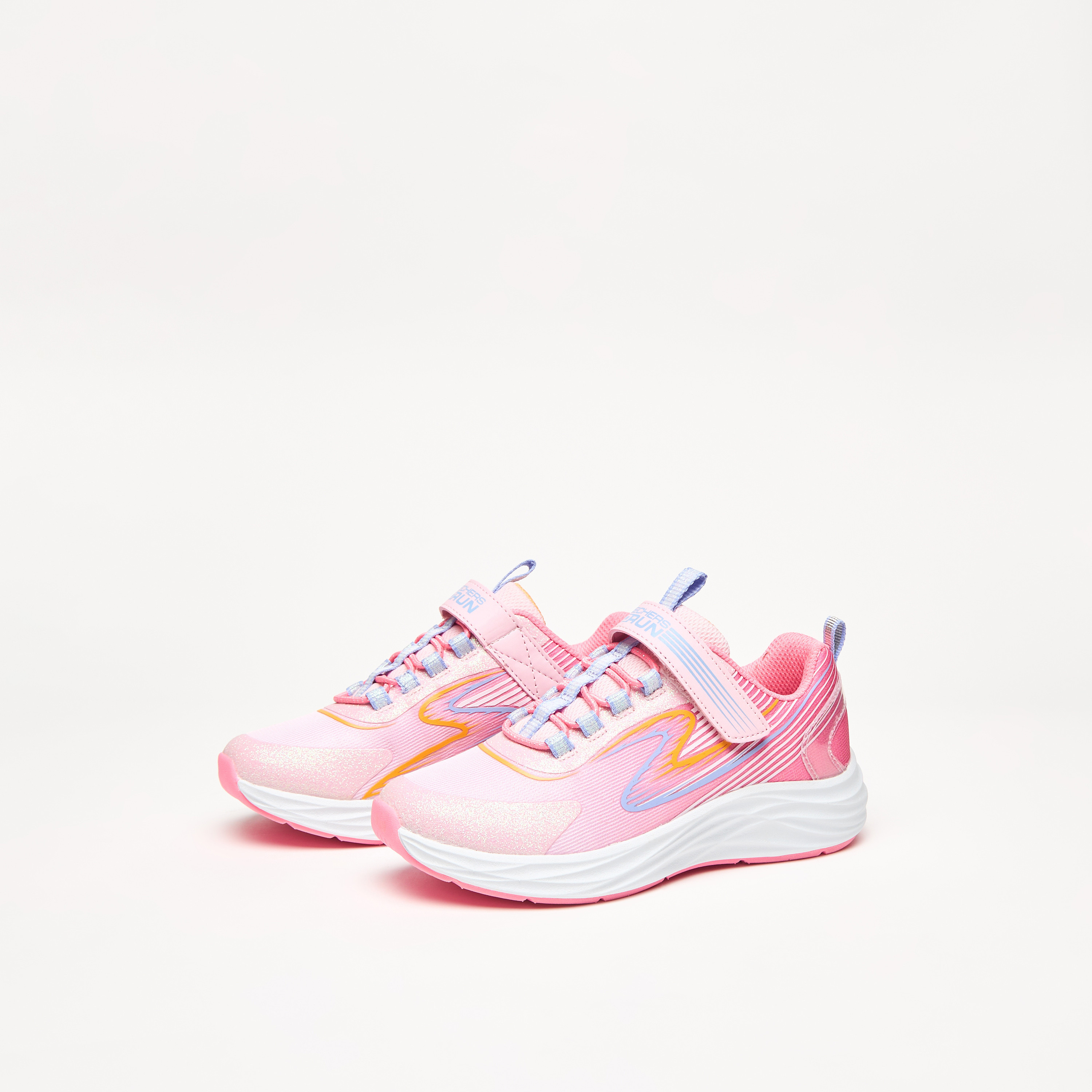 حذاء جري جو-رن أكسيليريت بشريط لاصق للبنات من سكتشرز-girls-shoes-sneakers-image-2