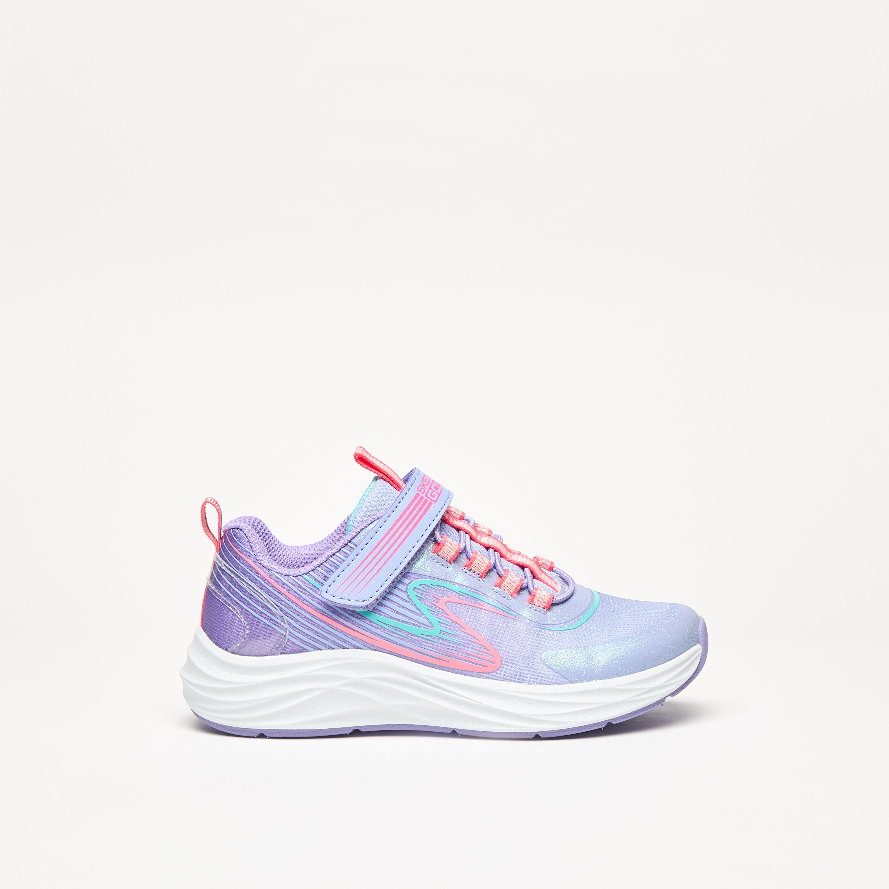 حذاء جري جو-رن أكسيليريت بشريط لاصق للبنات من سكتشرز-girls-shoes-sneakers-image-12