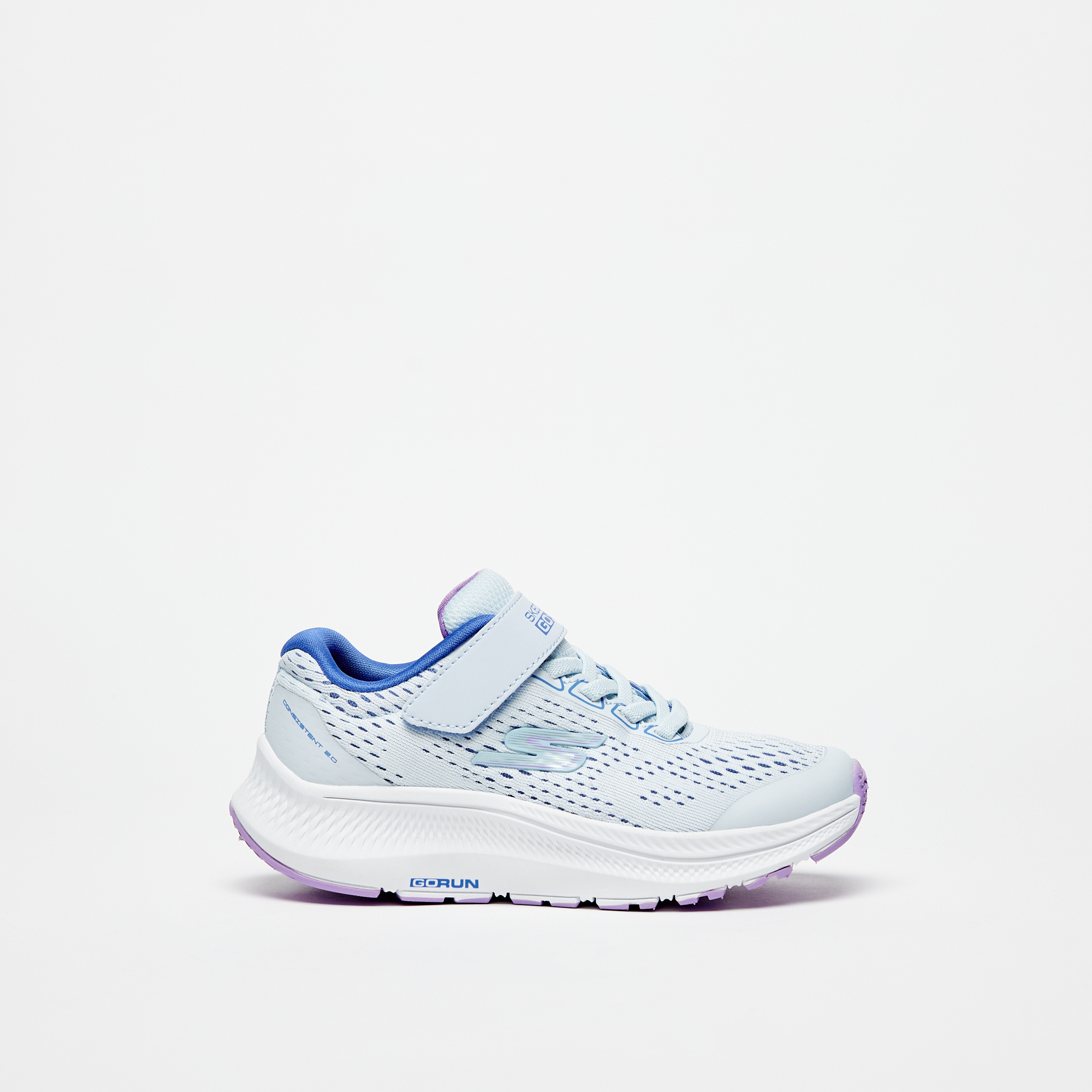 حذاء جري جو رن كونسيستنت 2.0 بشريط لاصق للبنات من سكتشرز-girls-shoes-sports-image-4