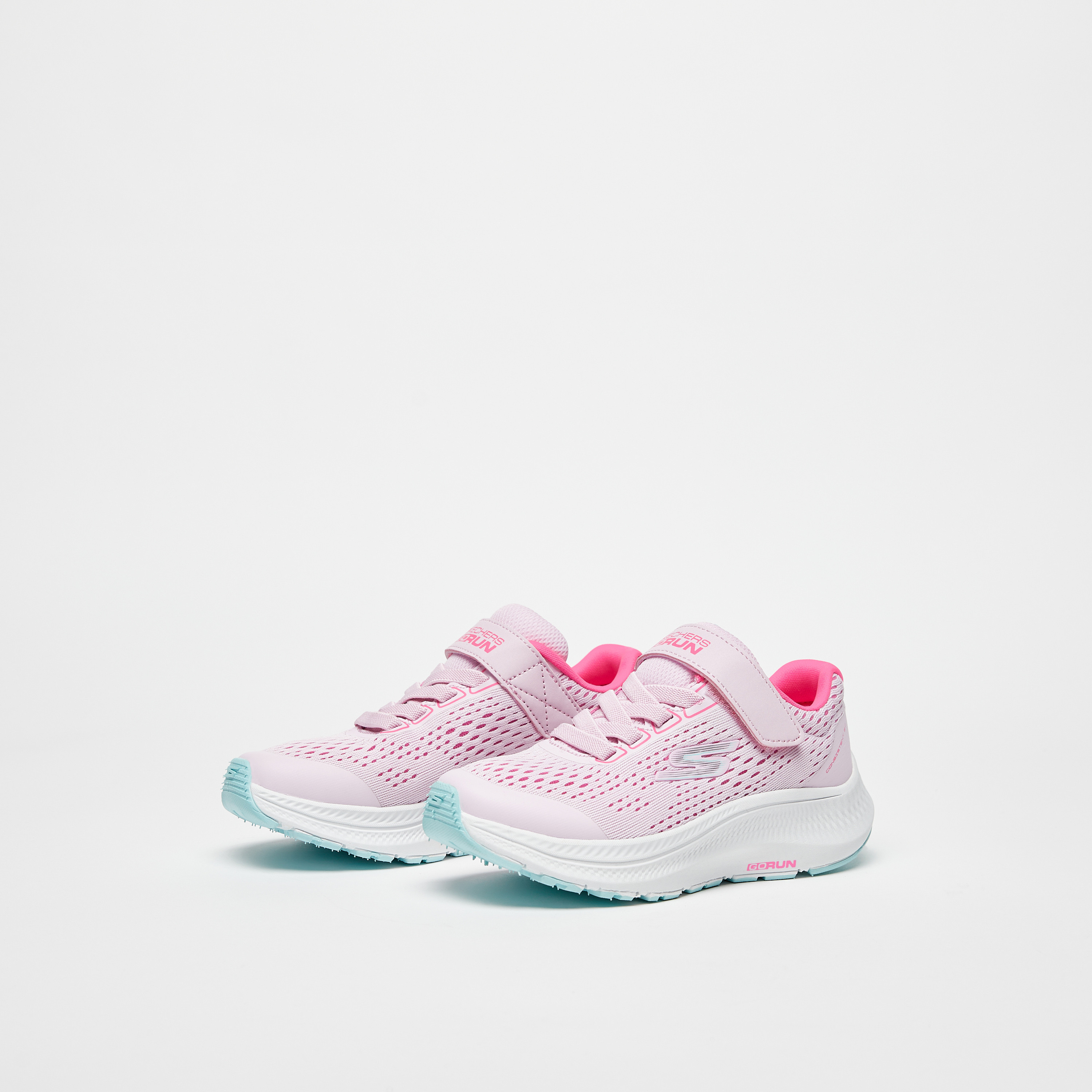 Skechers Girls GO RUN CONSISTENT 2.0 Hook & Loop Running Shoes-girls-shoes-sports-image-2