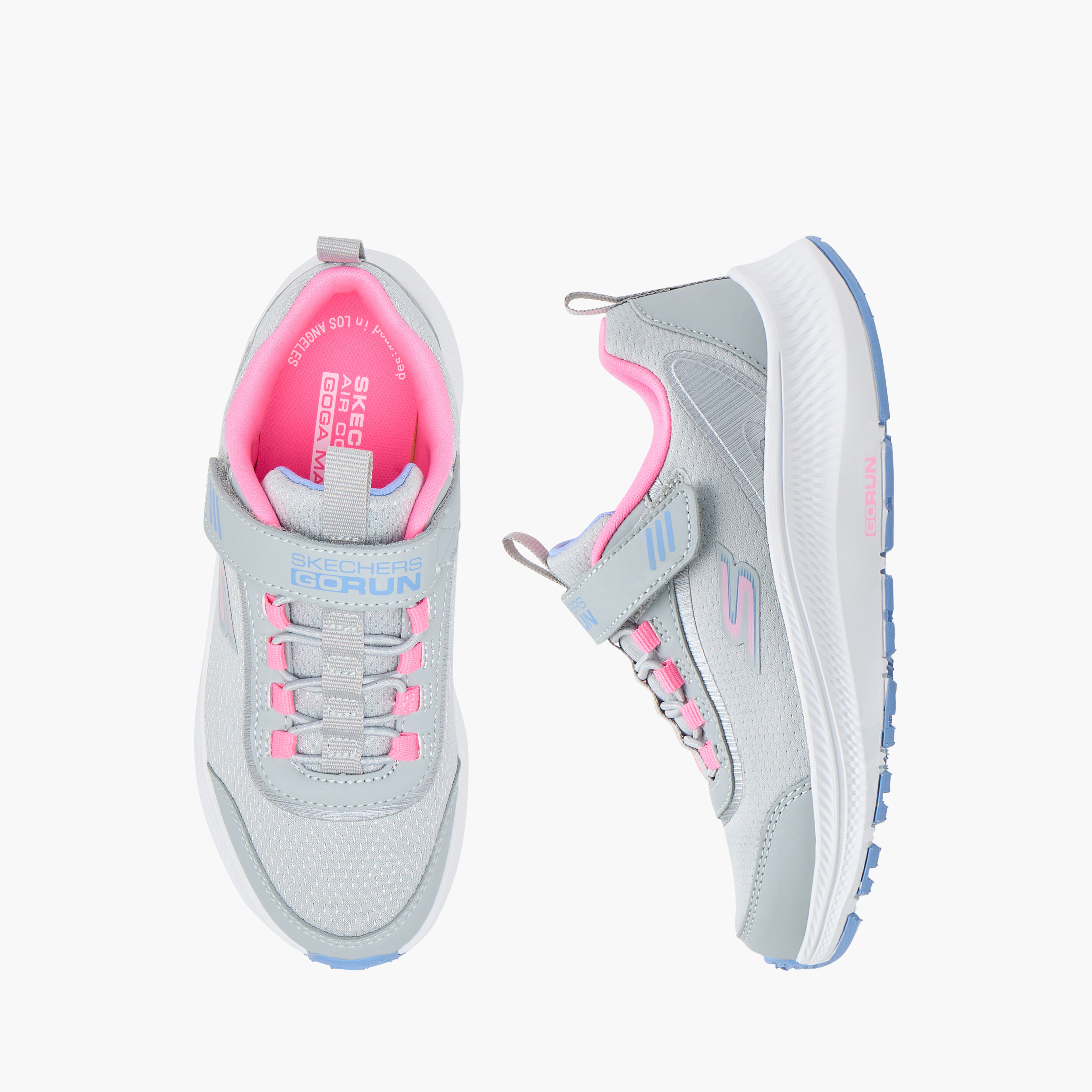 Skechers Girls GO RUN CONSISTENT 2.0 Hook & Loop Running Shoes-cpQTPD2-image-1