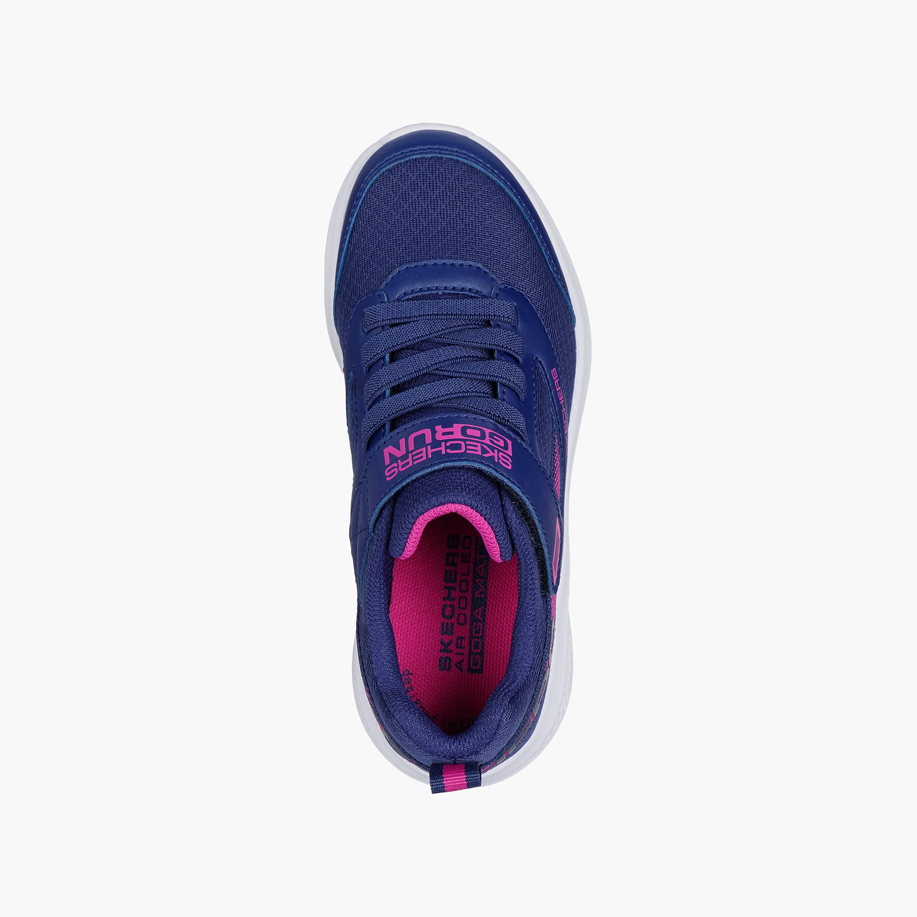 Skechers Girls GO RUN ELEVATE Hook & Loop Running Shoes-girls-shoes-sports-image-11