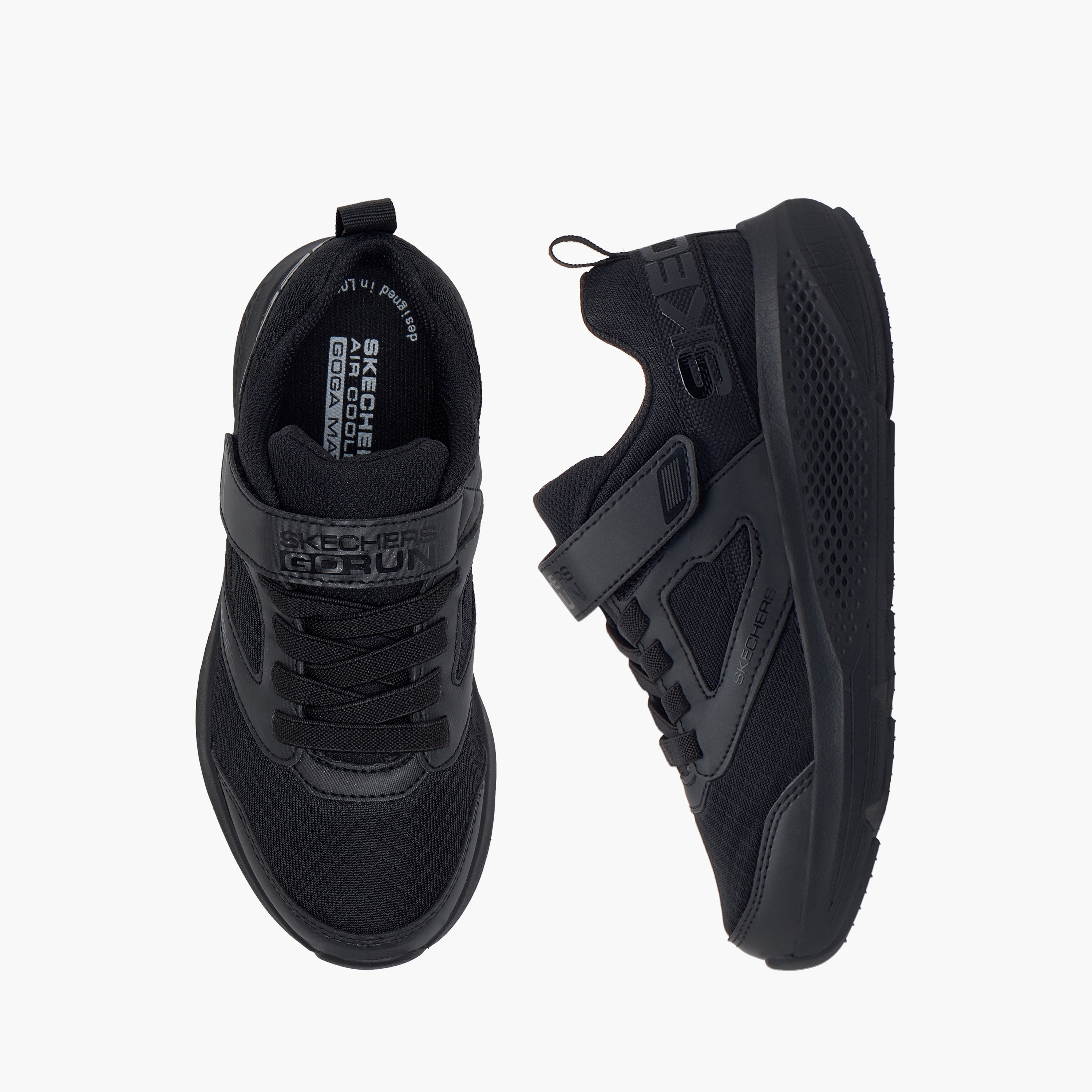 Skechers Kid's Go Run Elevate Lace-Up Running Shoes 303932L | OE-boys-shoes-schoolshoes-image-1