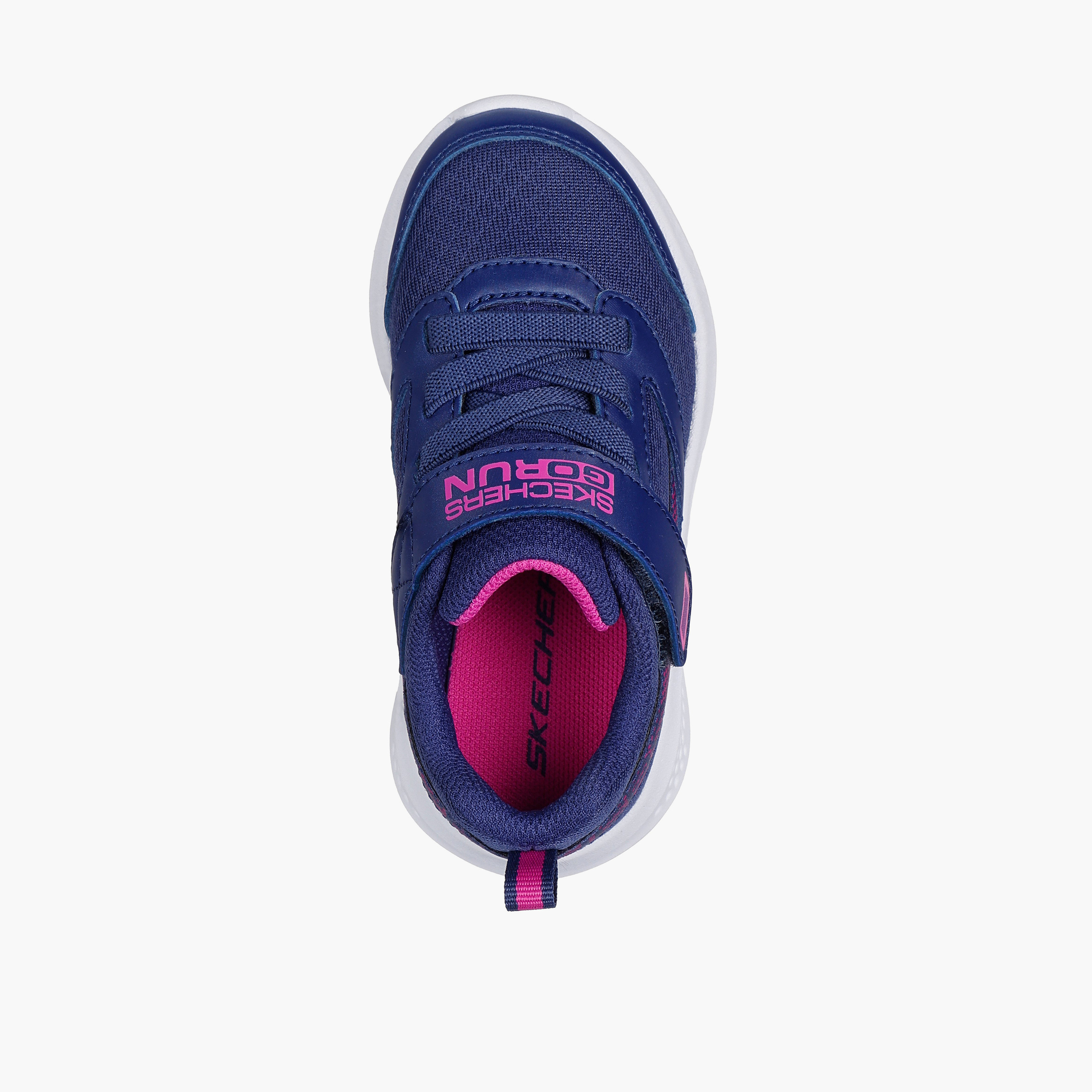 حذاء جري سكيتشرز بيبي جيرل جو رن إيليفيت بخطاف وحلقة 303932N | عمر الفاروق-baby-girls-shoes-closedshoes-image-9