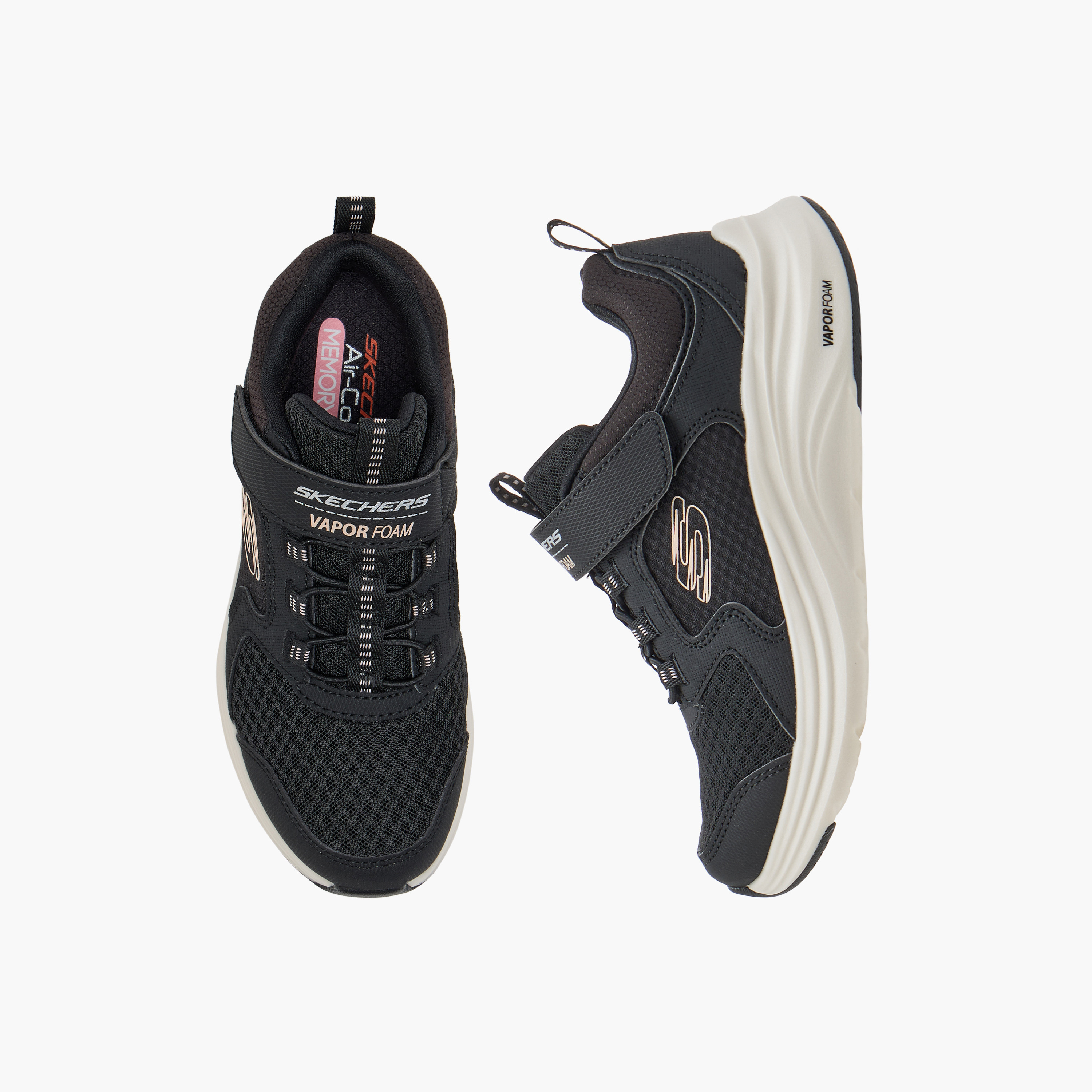 أحذية Skechers للأطفال من فوم البخار بخطاف وحلقة 303936L | OE-girls-shoes-sneakers-image-1