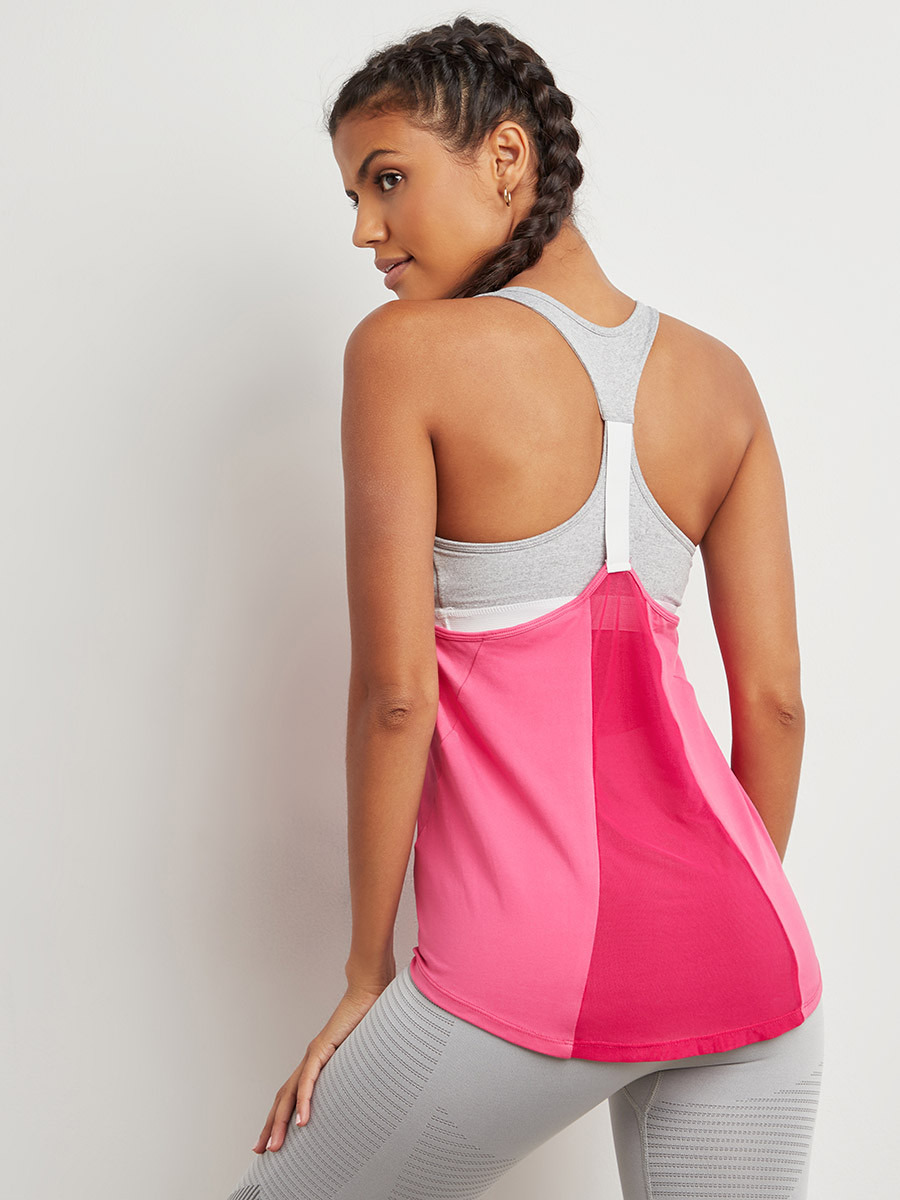 تيشيرت كَت مع صدرية رياضية من ستايلي-sports-women-clothing-tshirtsandvests-image-1