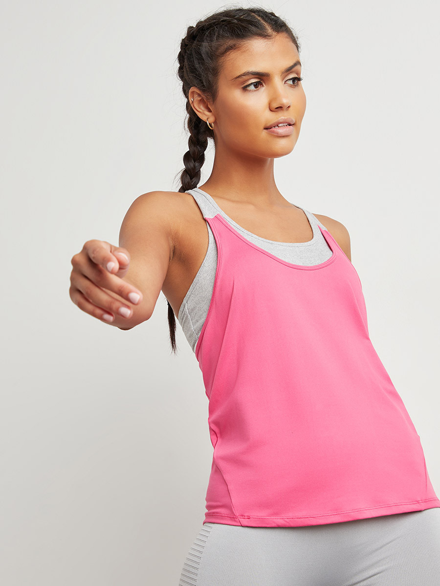تيشيرت كَت مع صدرية رياضية من ستايلي-sports-women-clothing-tshirtsandvests-image-3
