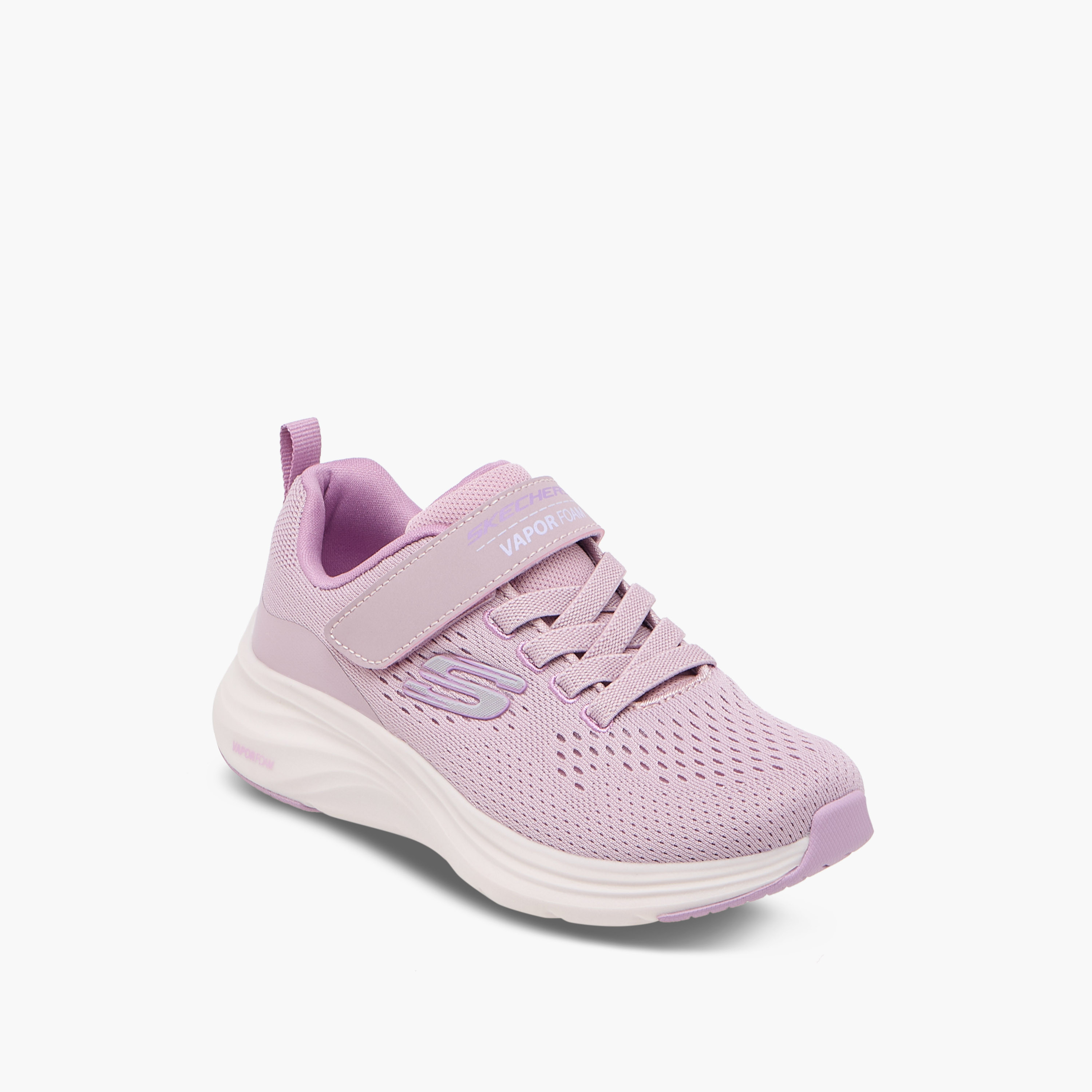 Skechers Girls VAPOR FOAM Hook & Loop Sneakers 303940L | OE-girls-shoes-sneakers-image-2