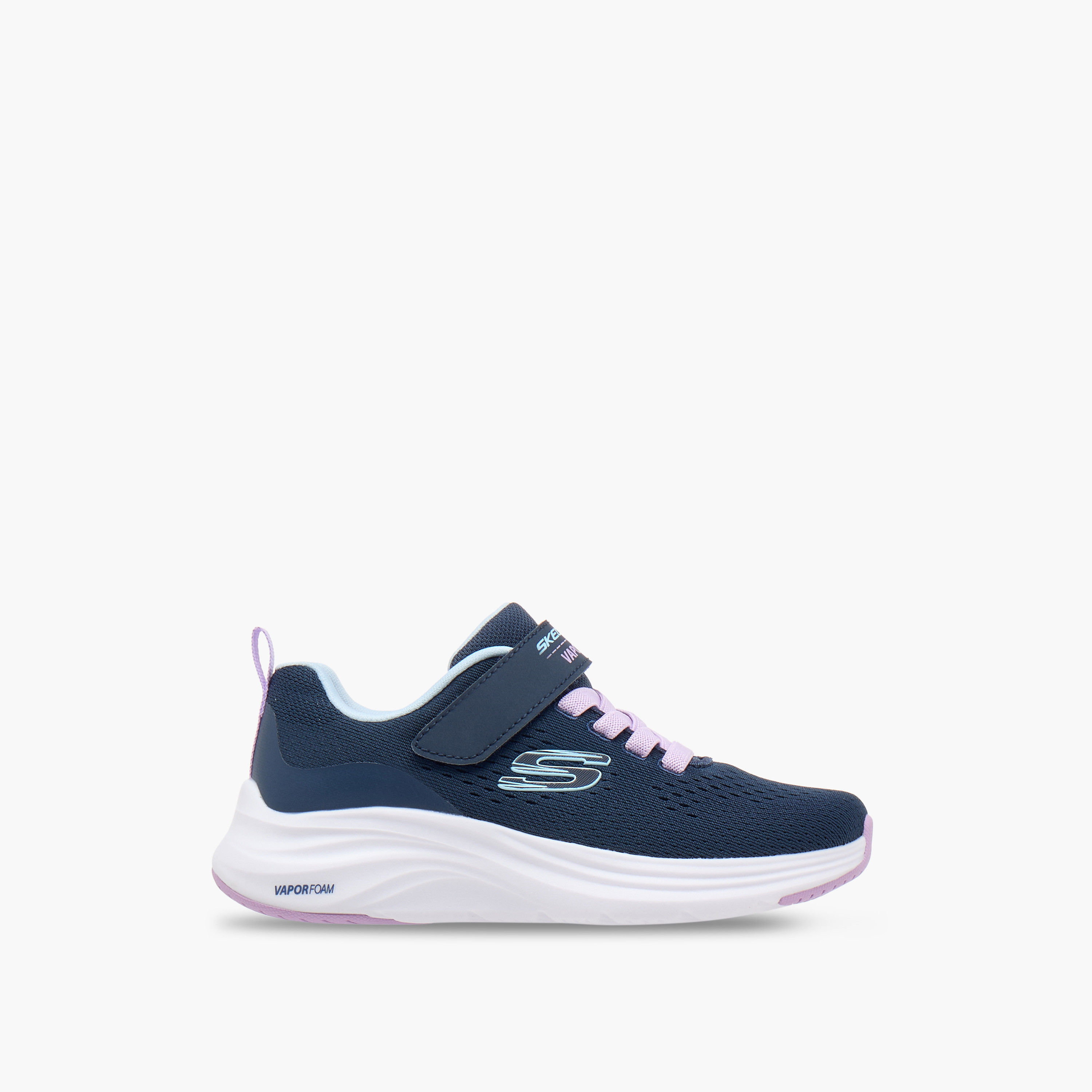 Skechers Girls VAPOR FOAM Hook & Loop Sneakers 303940L | OE-girls-shoes-sneakers-image-18