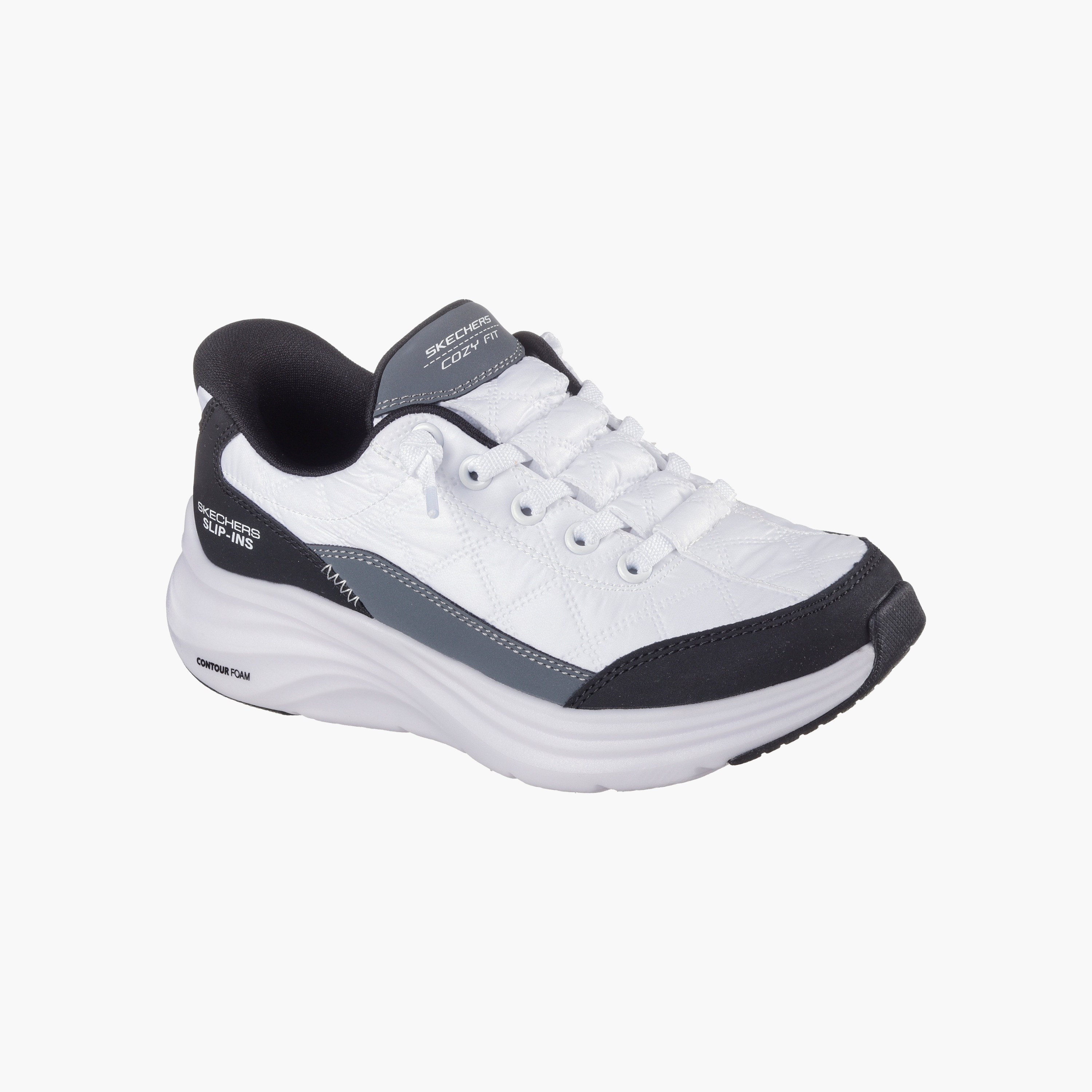 حذاء رياضي للبنات سهل الارتداء بتصميم ألوان متعددة من سكيتشرز-girls-shoes-sneakers-image-4