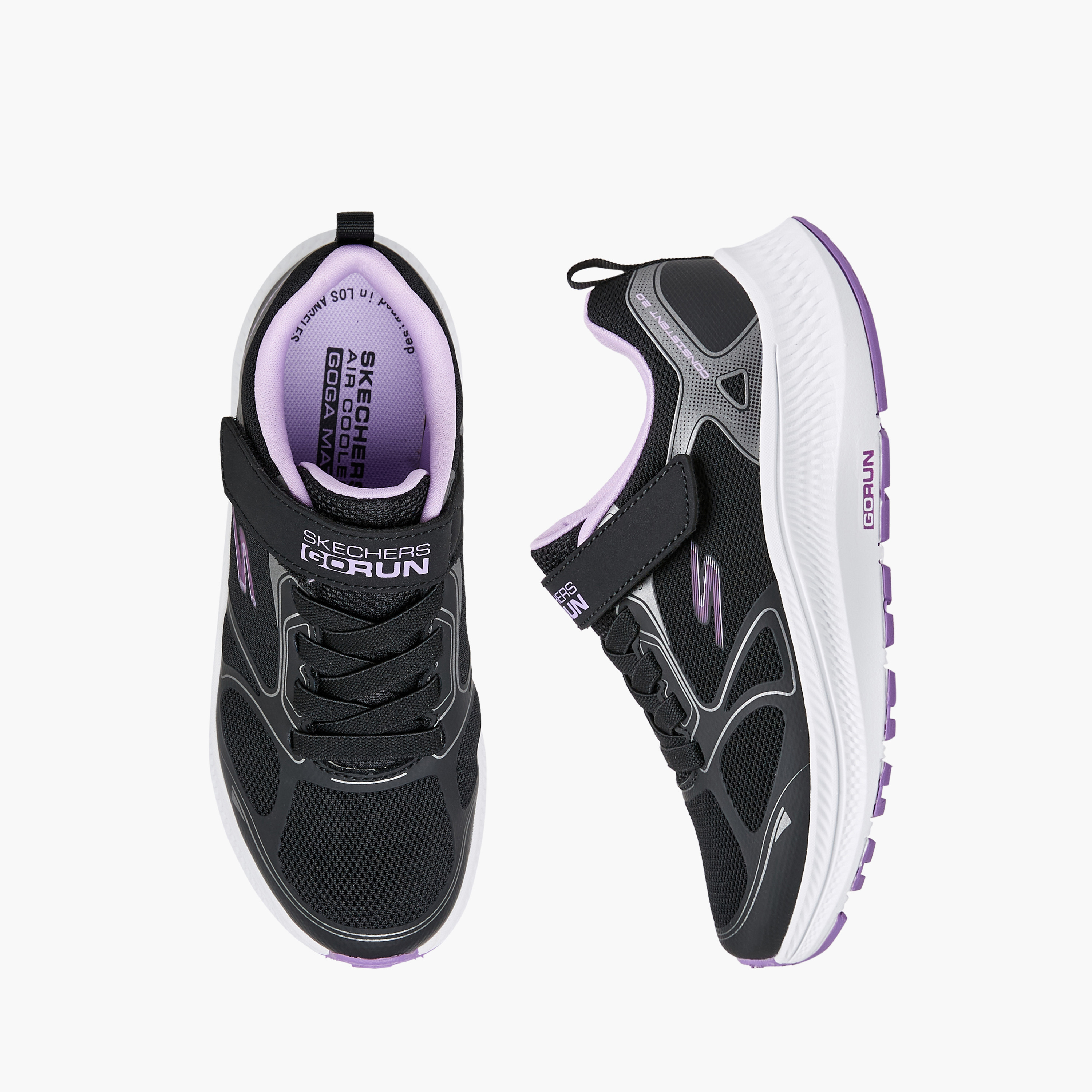 حذاء جري جو رن كونسيستنت 2.0 بشريط لاصق للبنات من سكتشرز-girls-shoes-sports-image-11
