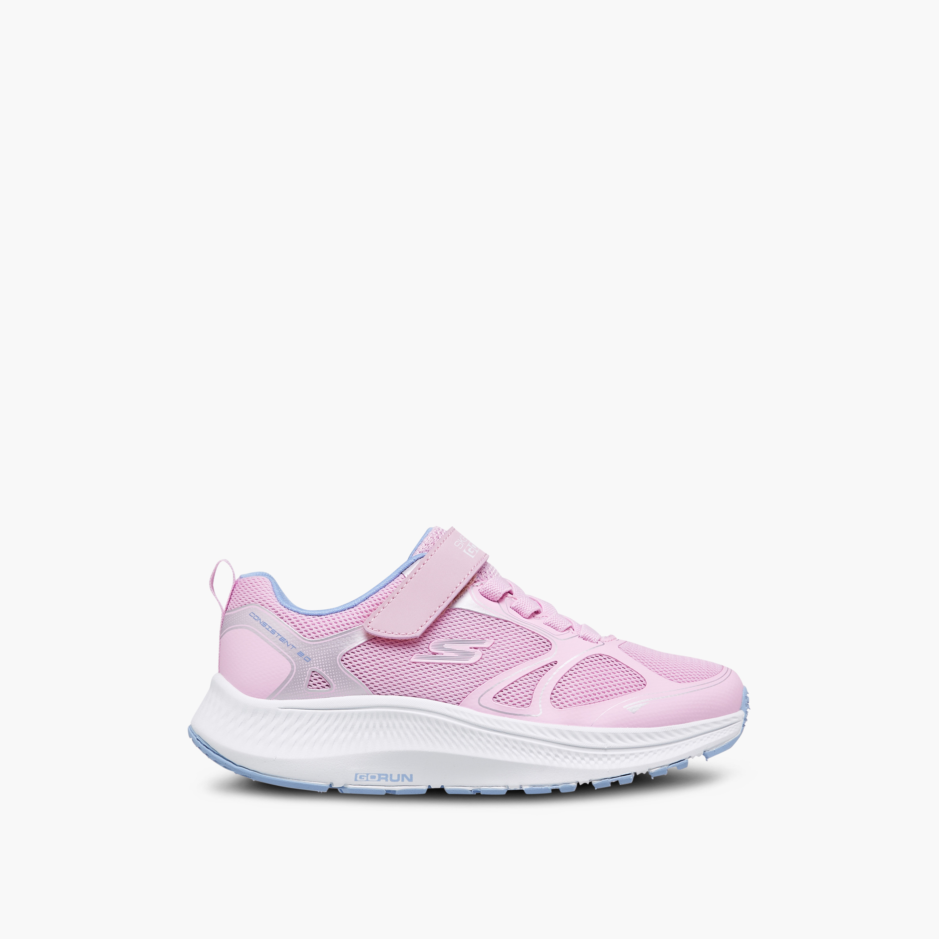 Skechers Girls Go Run Consistent 2.0 Hook & Loop Running Shoes-girls-shoes-sports-image-3