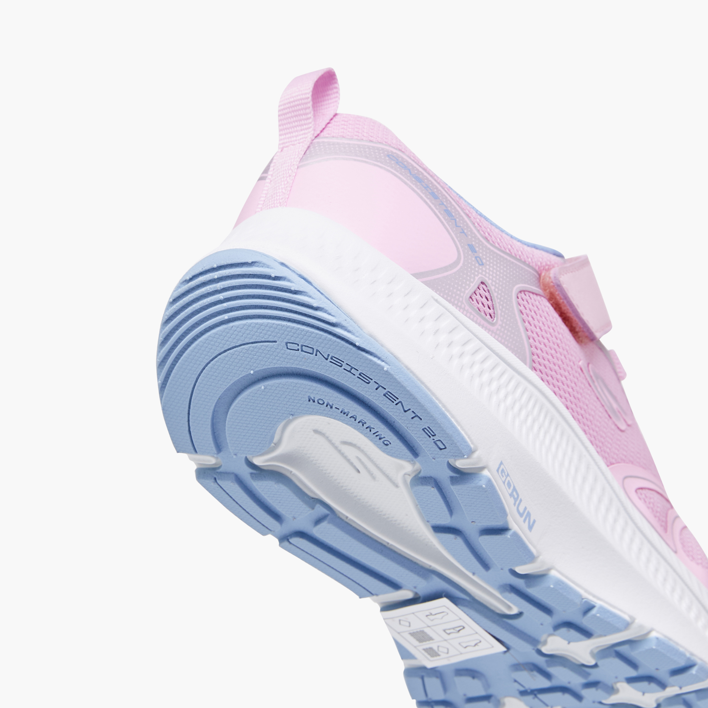 حذاء جري جو رن كونسيستنت 2.0 بشريط لاصق للبنات من سكتشرز-girls-shoes-sports-image-5