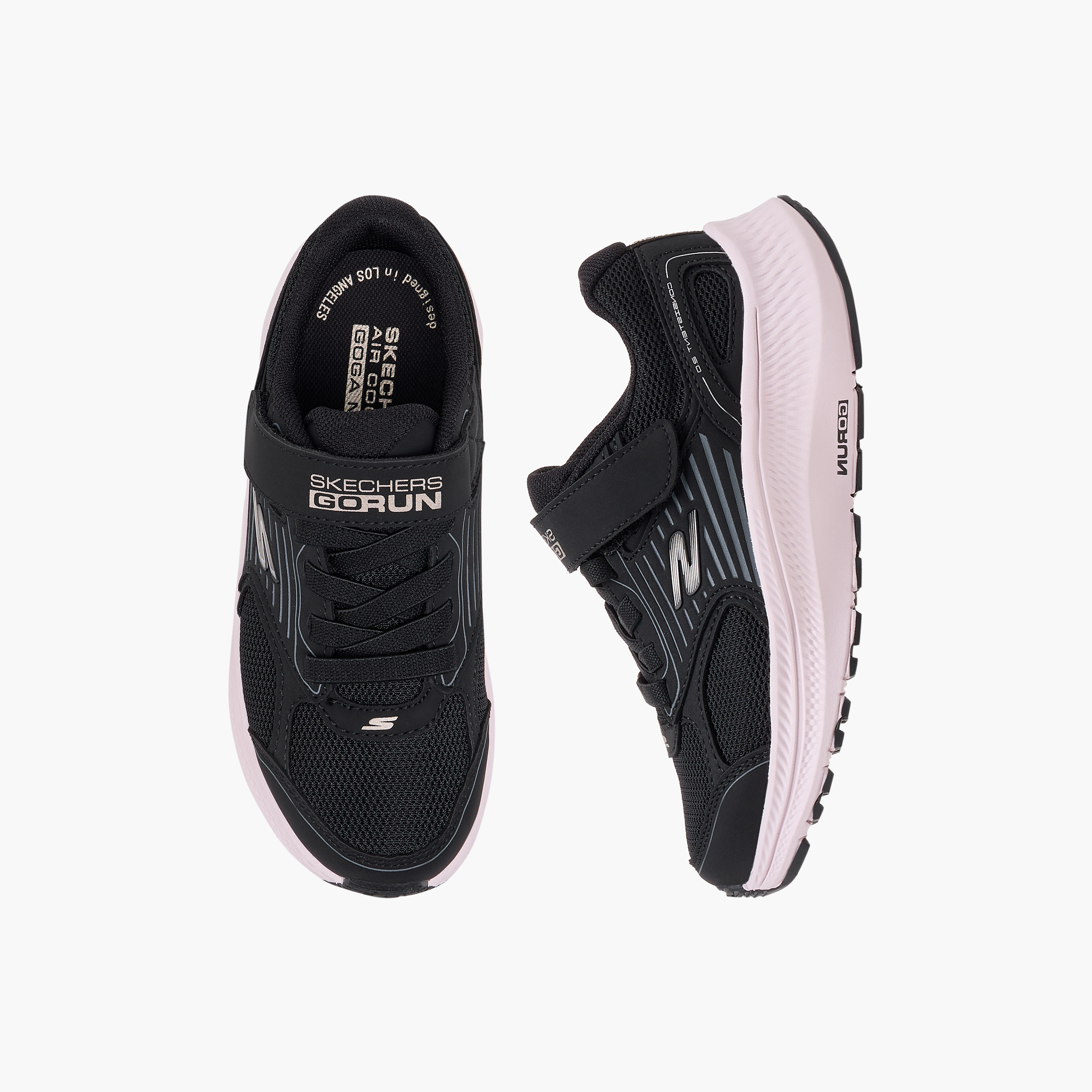 حذاء جري جو رن كونسيستنت 2.0 بشريط لاصق للبنات من سكتشرز-girls-shoes-sports-image-6