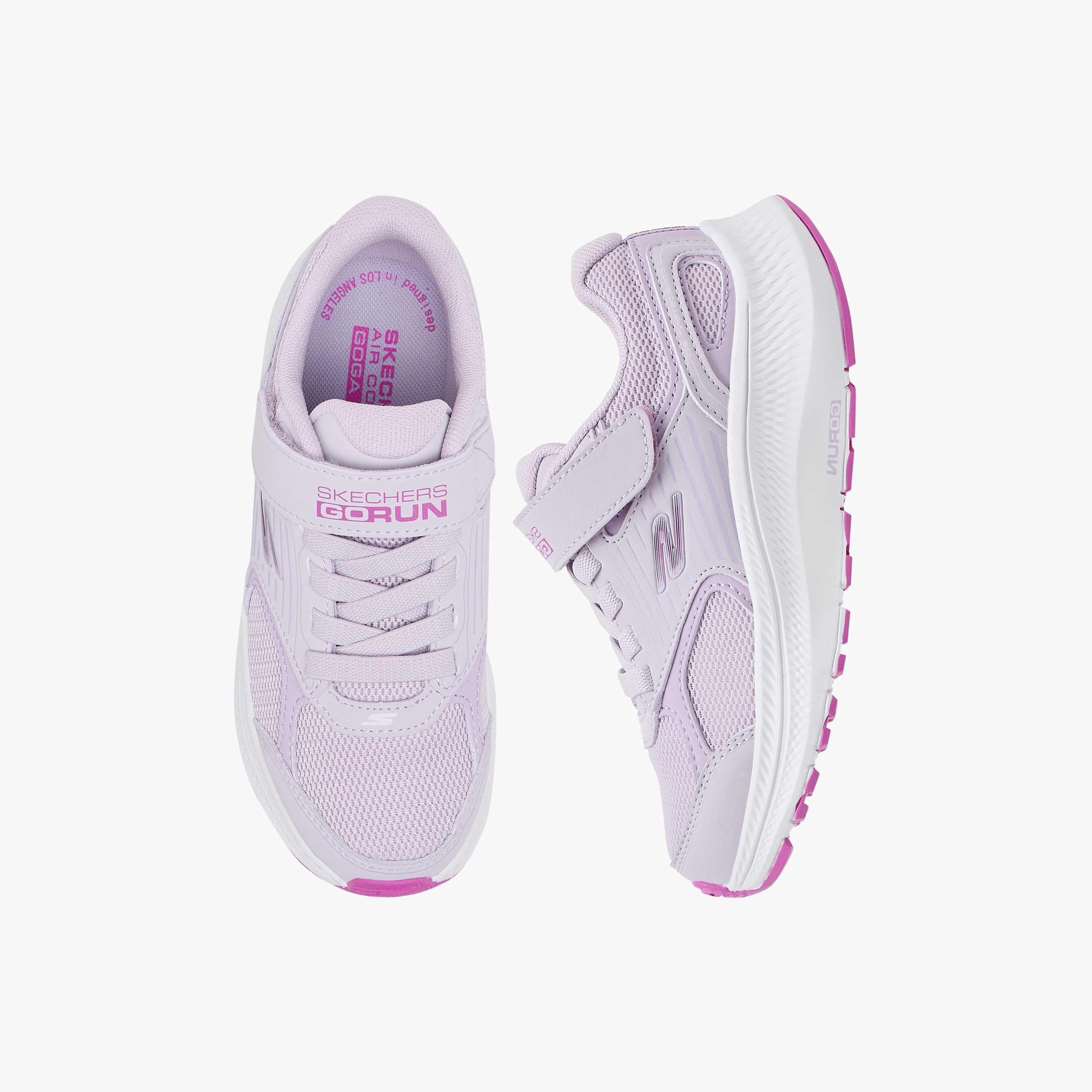 حذاء جري جو رن كونسيستنت 2.0 بشريط لاصق للبنات من سكتشرز-girls-shoes-sports-image-1