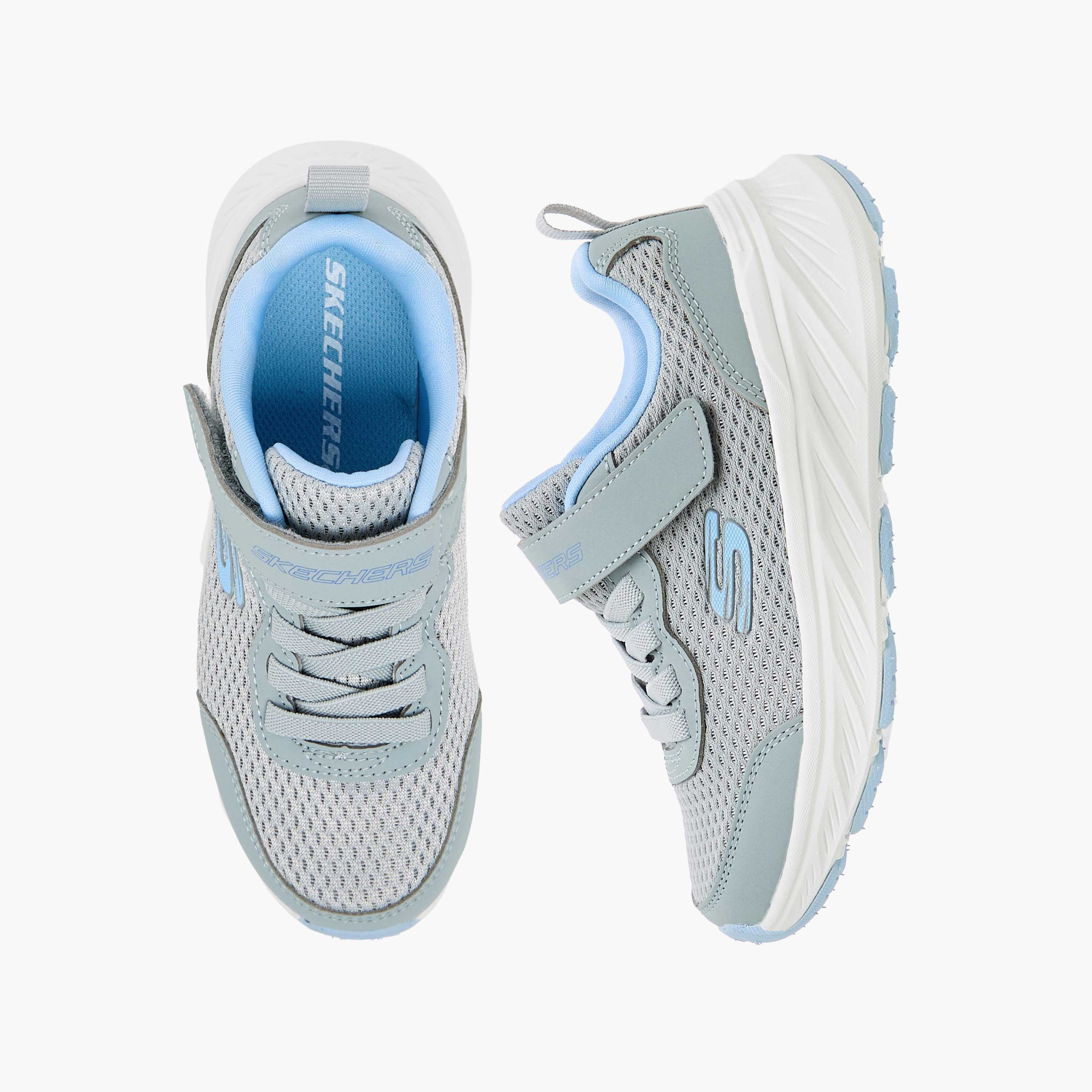 حذاء جري إيدجرايد بشريط لاصق للبنات من سكتشرز-girls-shoes-sports-image-1