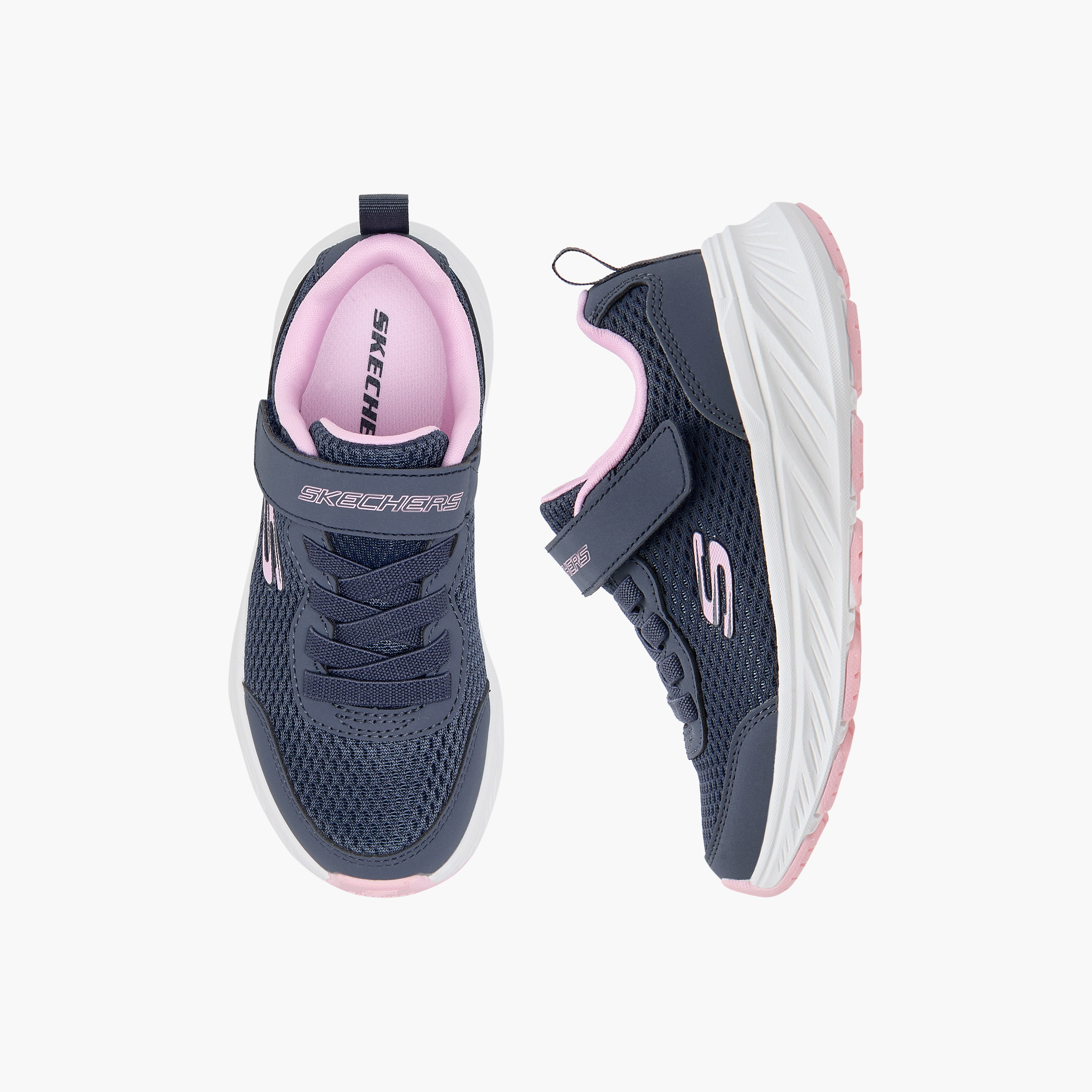 حذاء جري إيدجرايد بشريط لاصق للبنات من سكتشرز-girls-shoes-sports-image-11