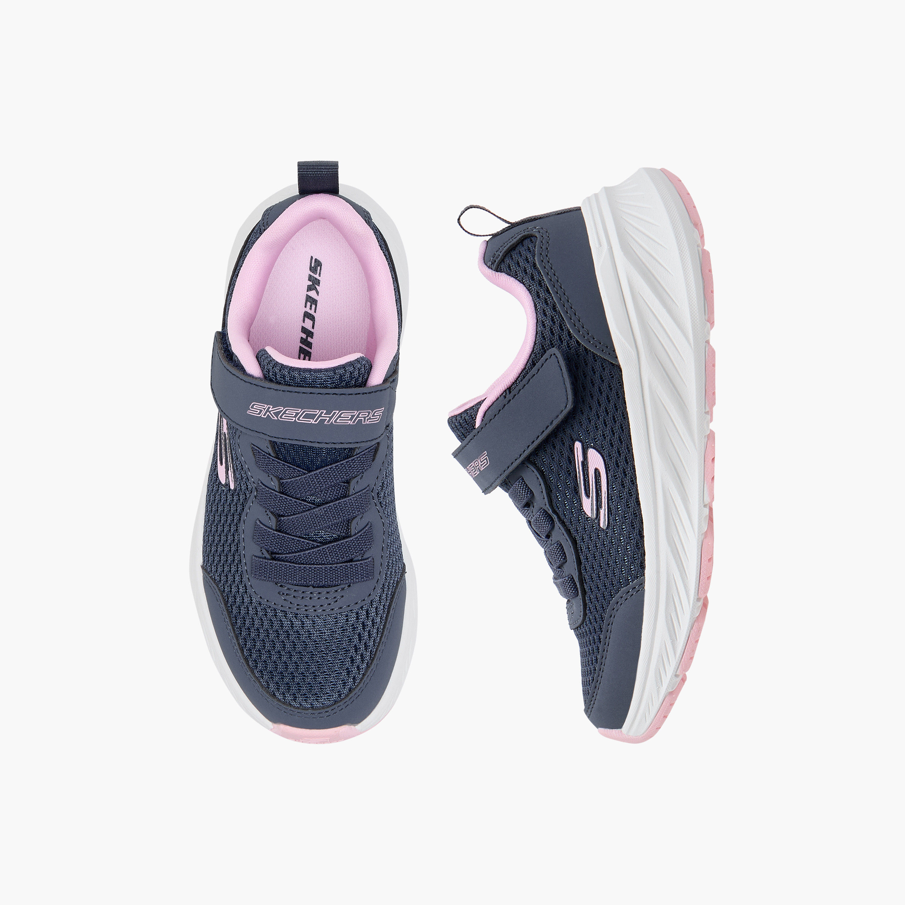 حذاء جري إيدجرايد بشريط لاصق للبنات من سكتشرز-girls-shoes-sports-image-11