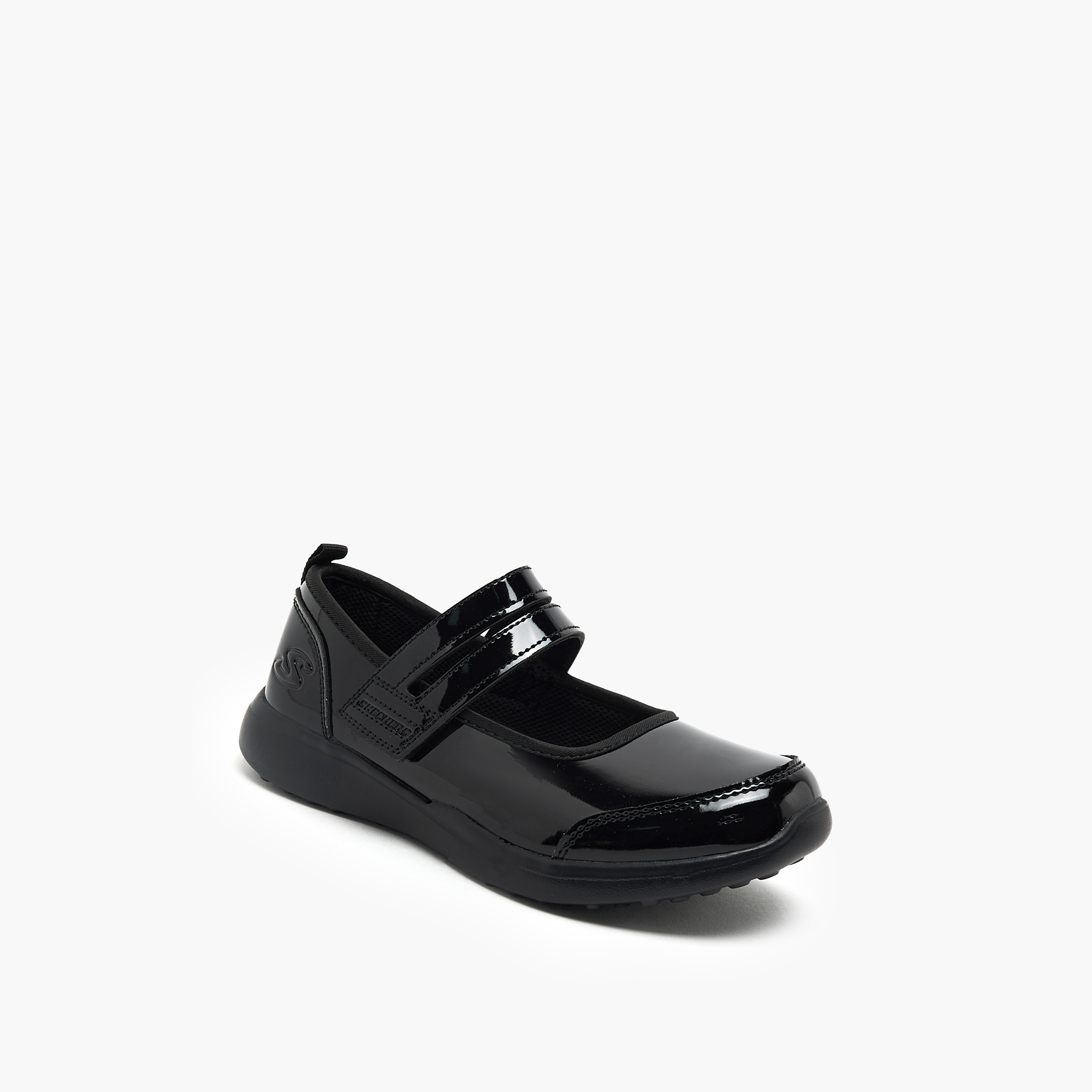 Skechers Girls Microstrides Mary Janes 303992L | OE-girls-shoes-schoolshoes-image-2