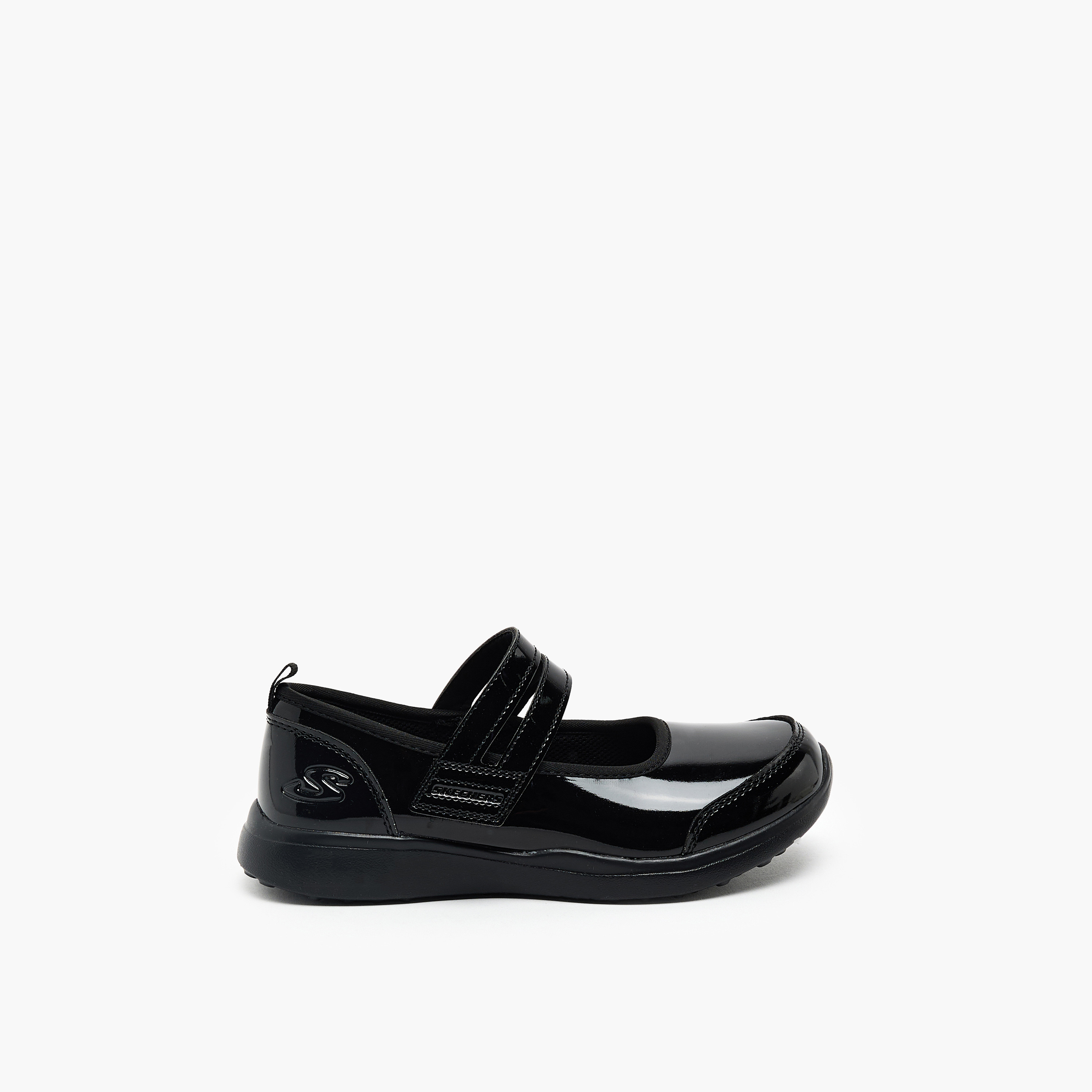 Skechers Girls Microstrides Mary Janes 303992L | OE-girls-shoes-schoolshoes-image-3