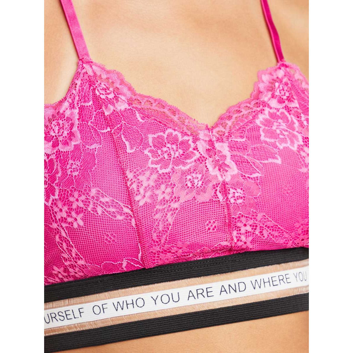 صدرية دانتيل بشريط مطبع من ستايلي-women-clothing-lingerie-bras-image-2