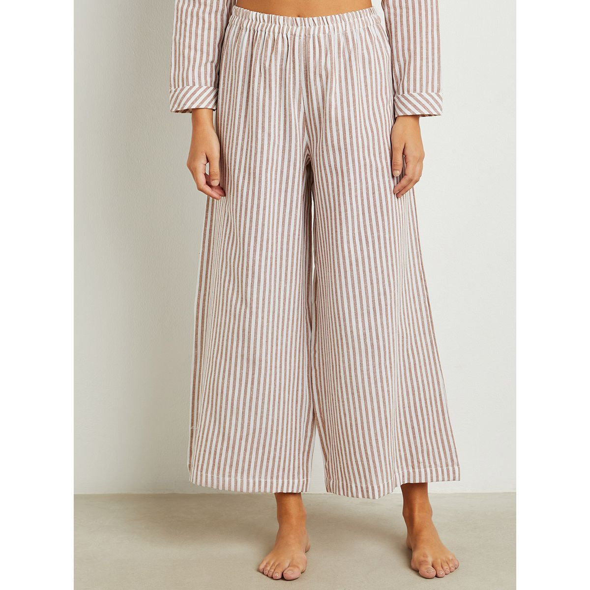 Styli Striped Button Detail Long Sleeves Top and Pyjama Set-women-clothing-nightwear-pyjamas-longsets-image-6