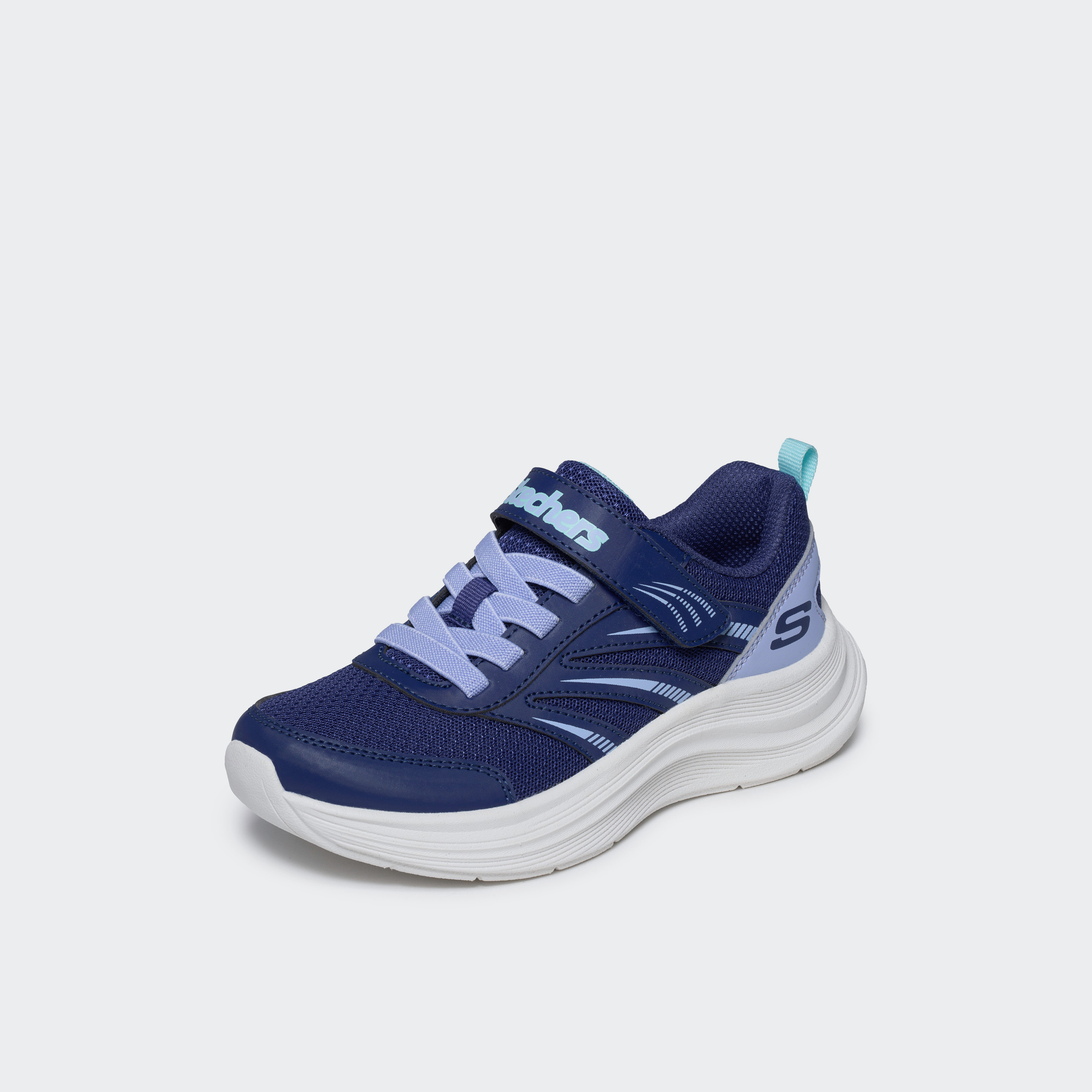 Skechers Girls Streamline Hook & Loop Ankle Sneakers-girls-shoes-sneakers-image-4