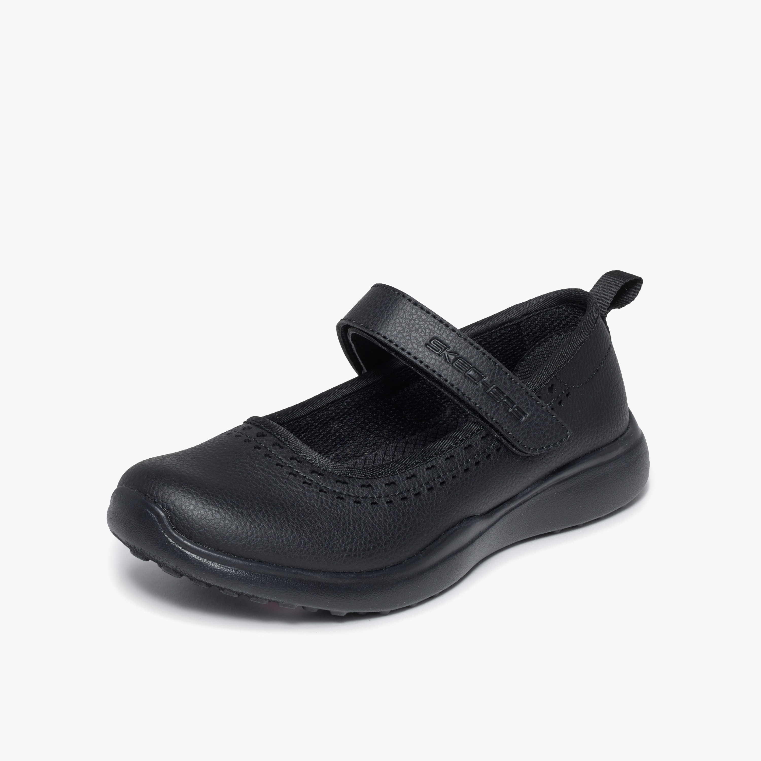 Skechers Girls MICROSTRIDES Hook & Loop School Shoes-girls-shoes-schoolshoes-image-3